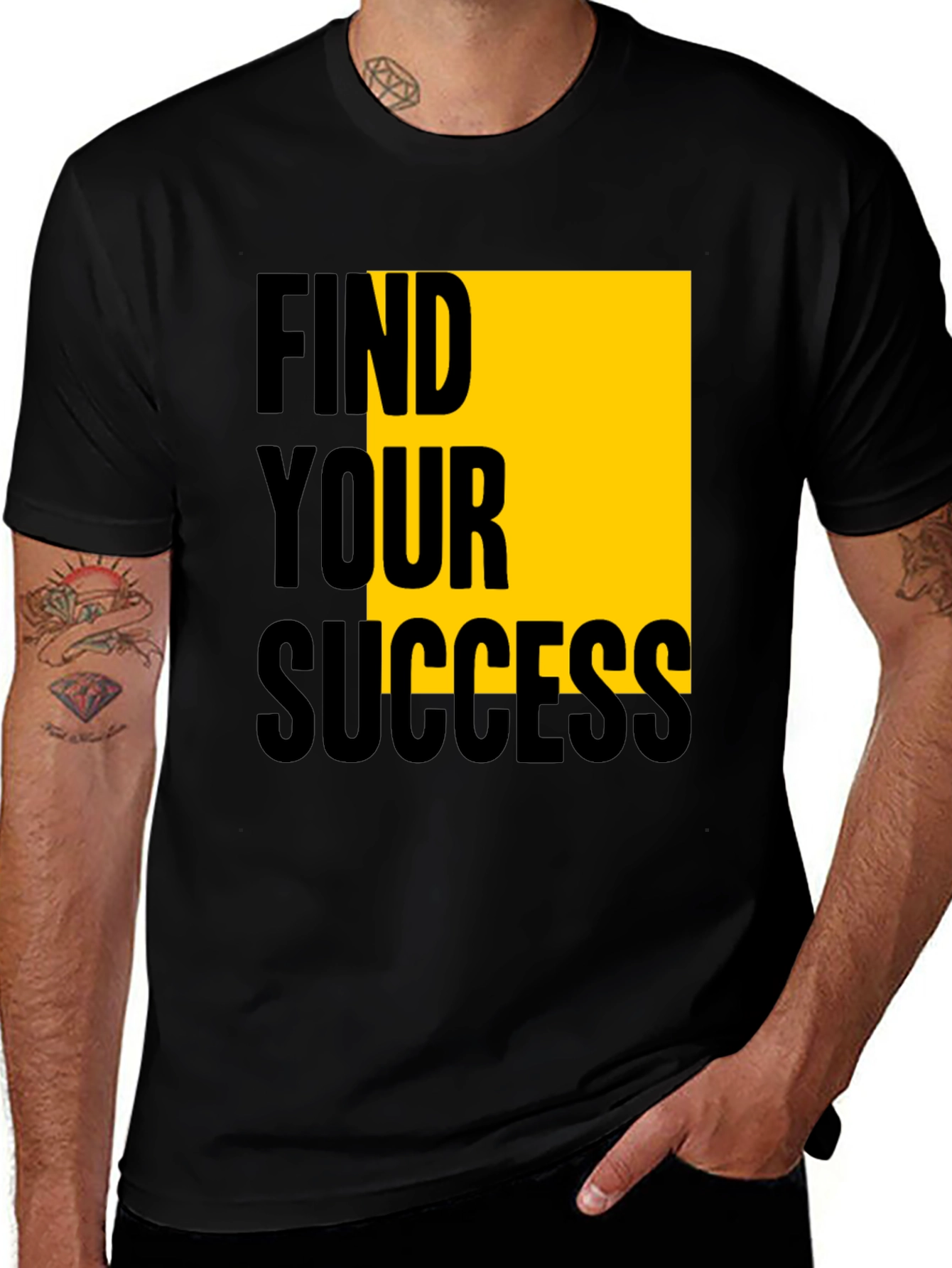 Variant 30 of Find Your Success T-Shirt: Motivational Graphic Tee