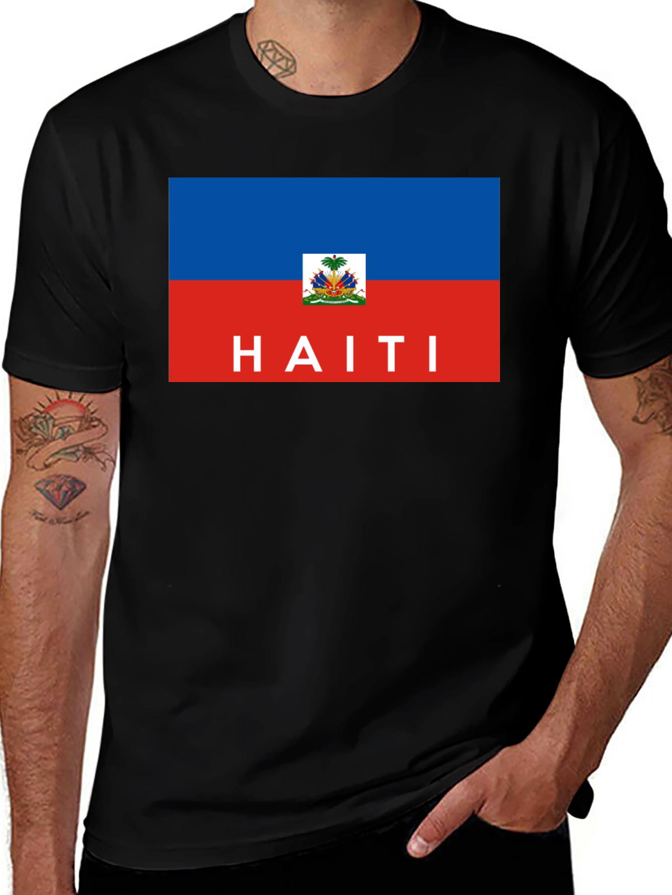 Haiti Flag T-Shirt | Haitian Pride Tee
