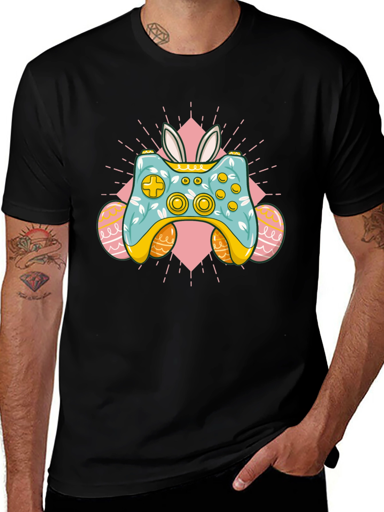 Variant 29 of Easter Gamer T-Shirt