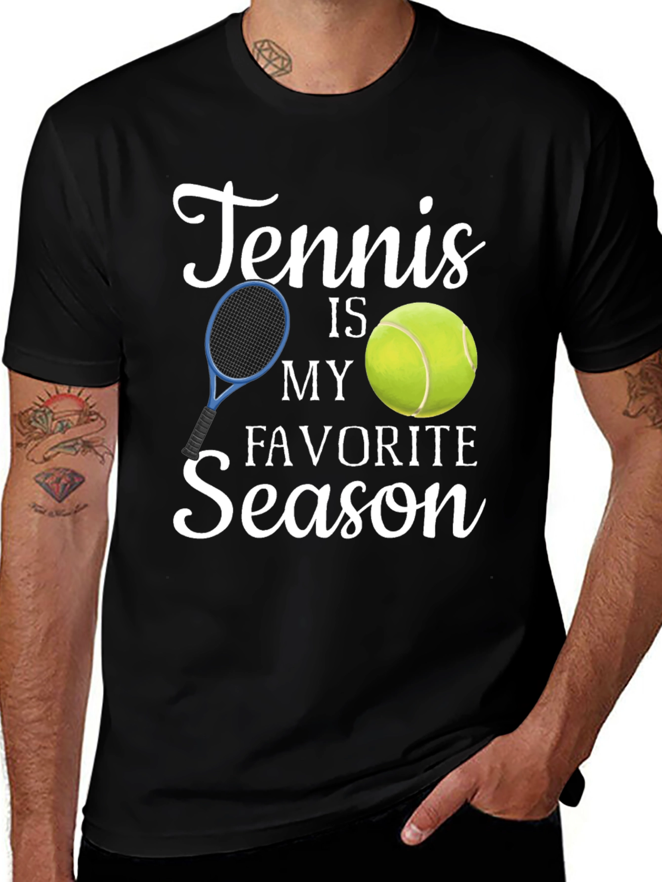 Variant 30 of Tennis is My Favorite Season T-Shirt