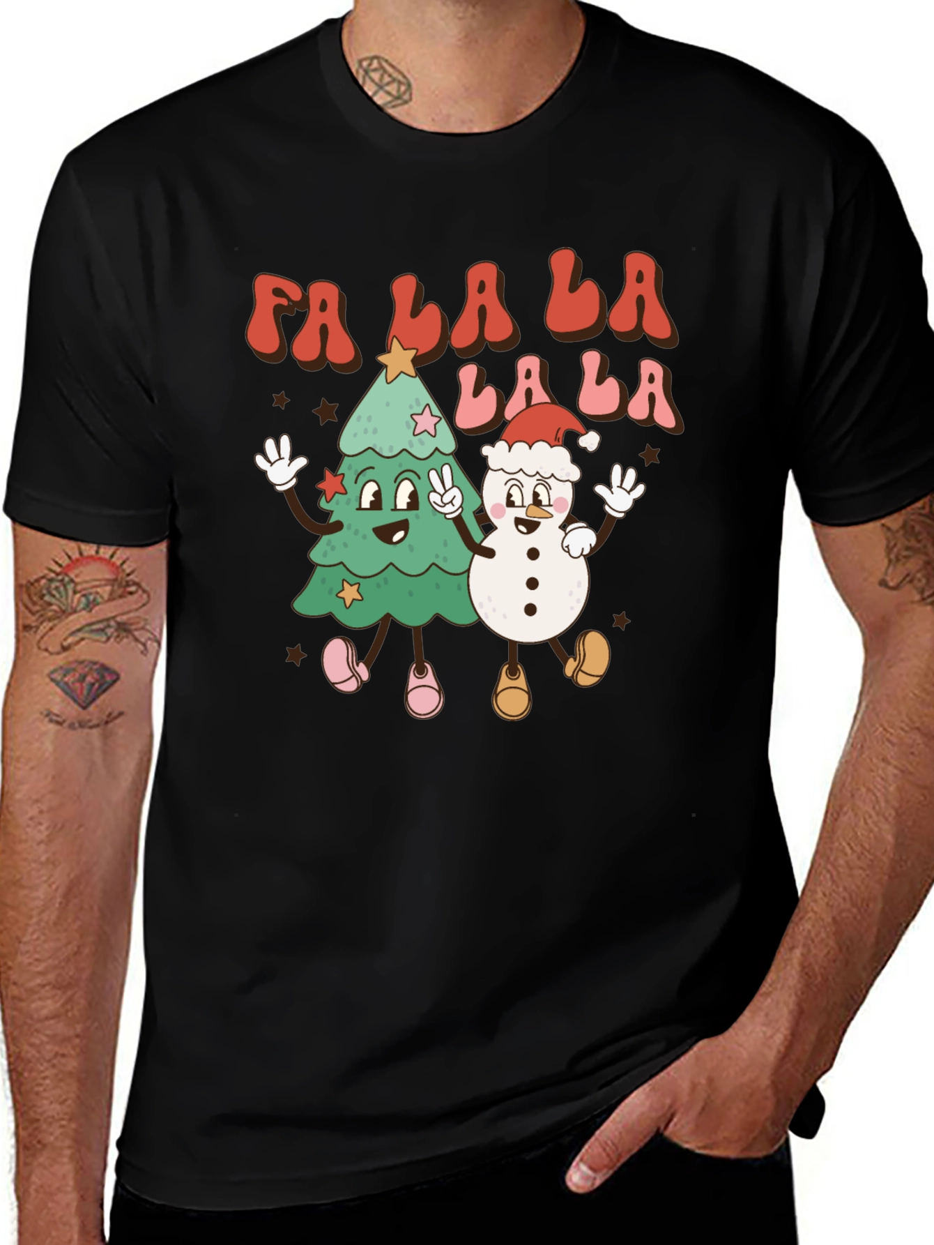 Festive Fa La La Christmas T-Shirt