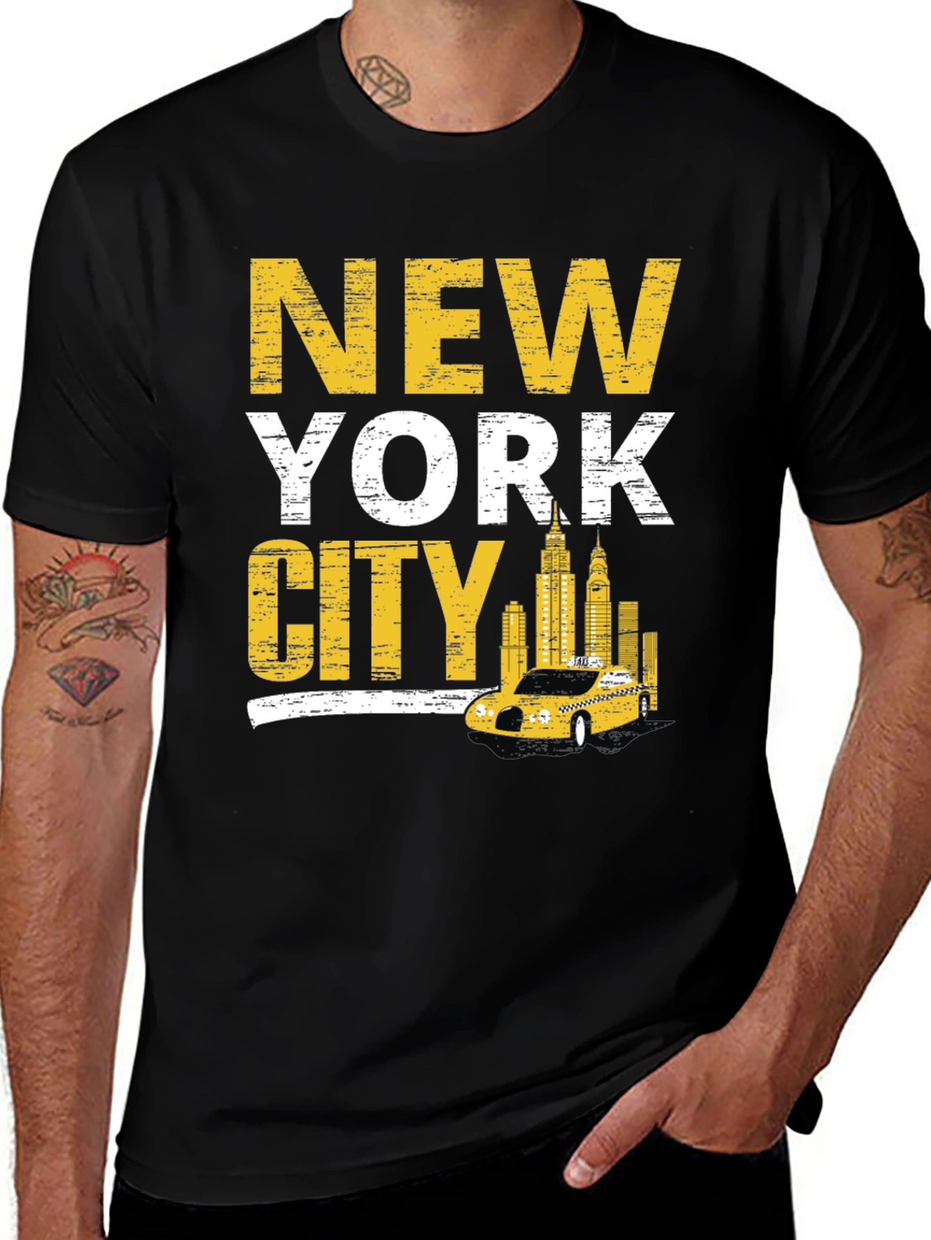 Variant 21 of New York City Taxi Graphic T-Shirt