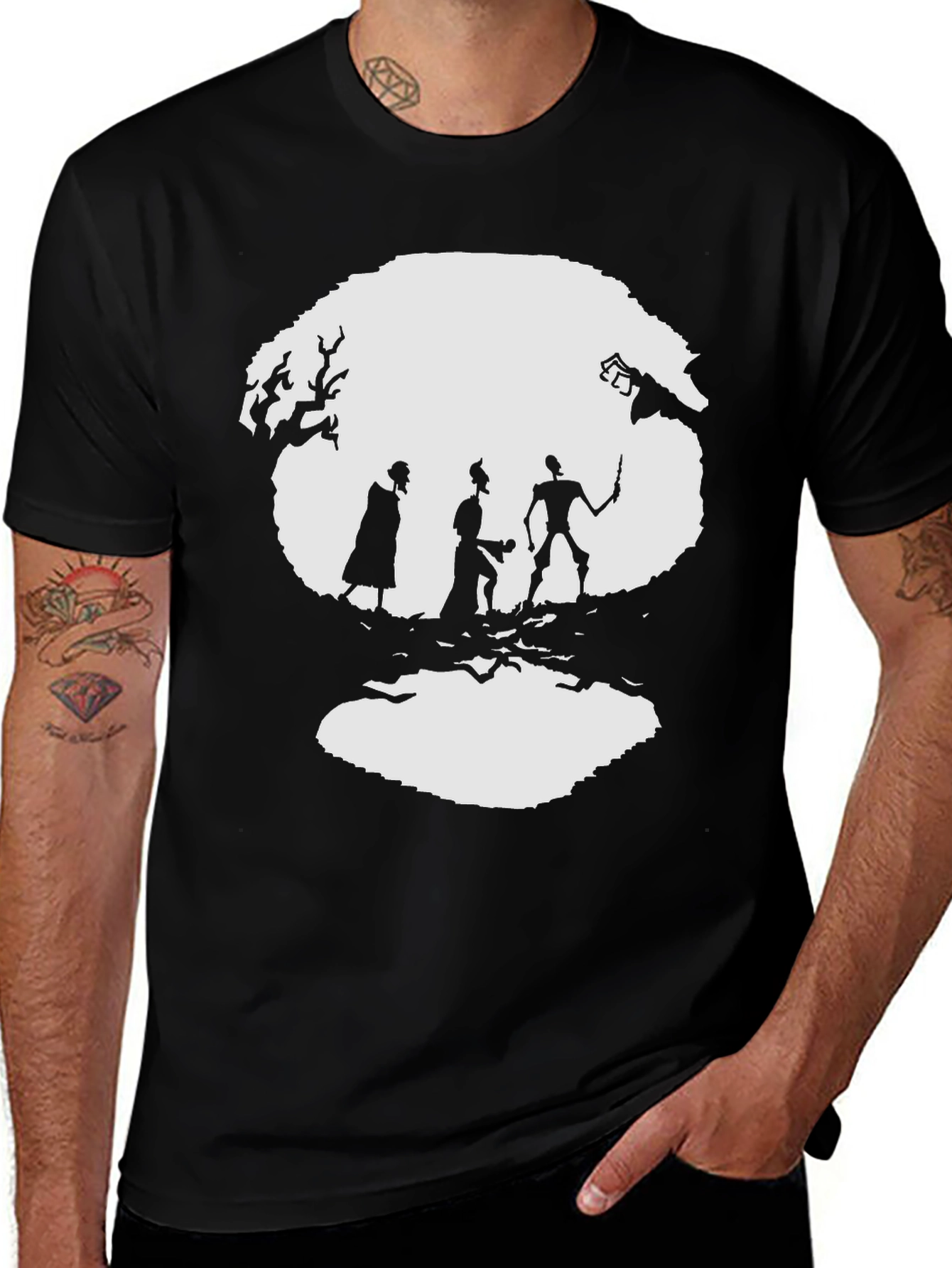 Harry Potter Deathly Hallows Graphic T-Shirt