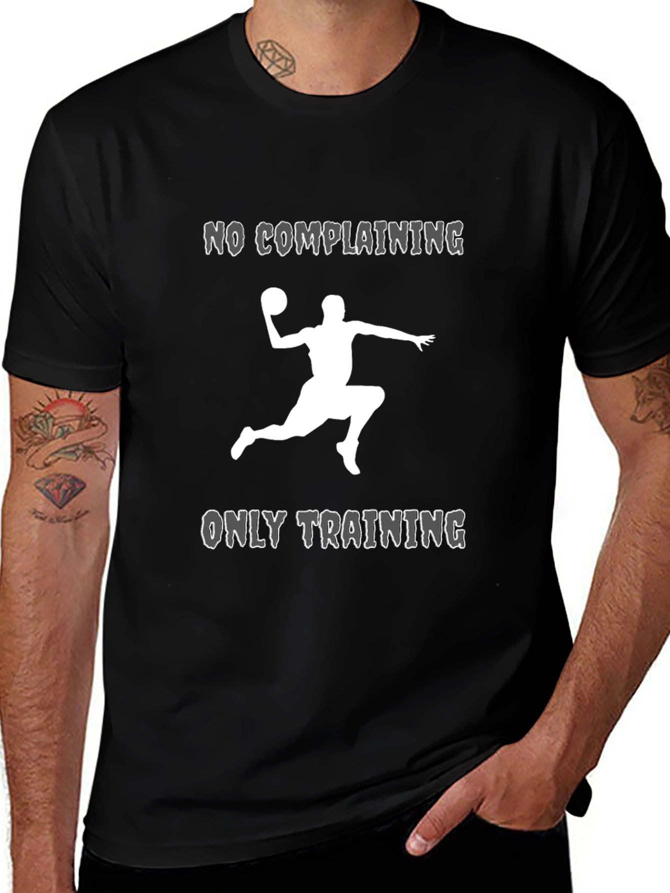 No Complaining Only Training Graphic T-Shirt