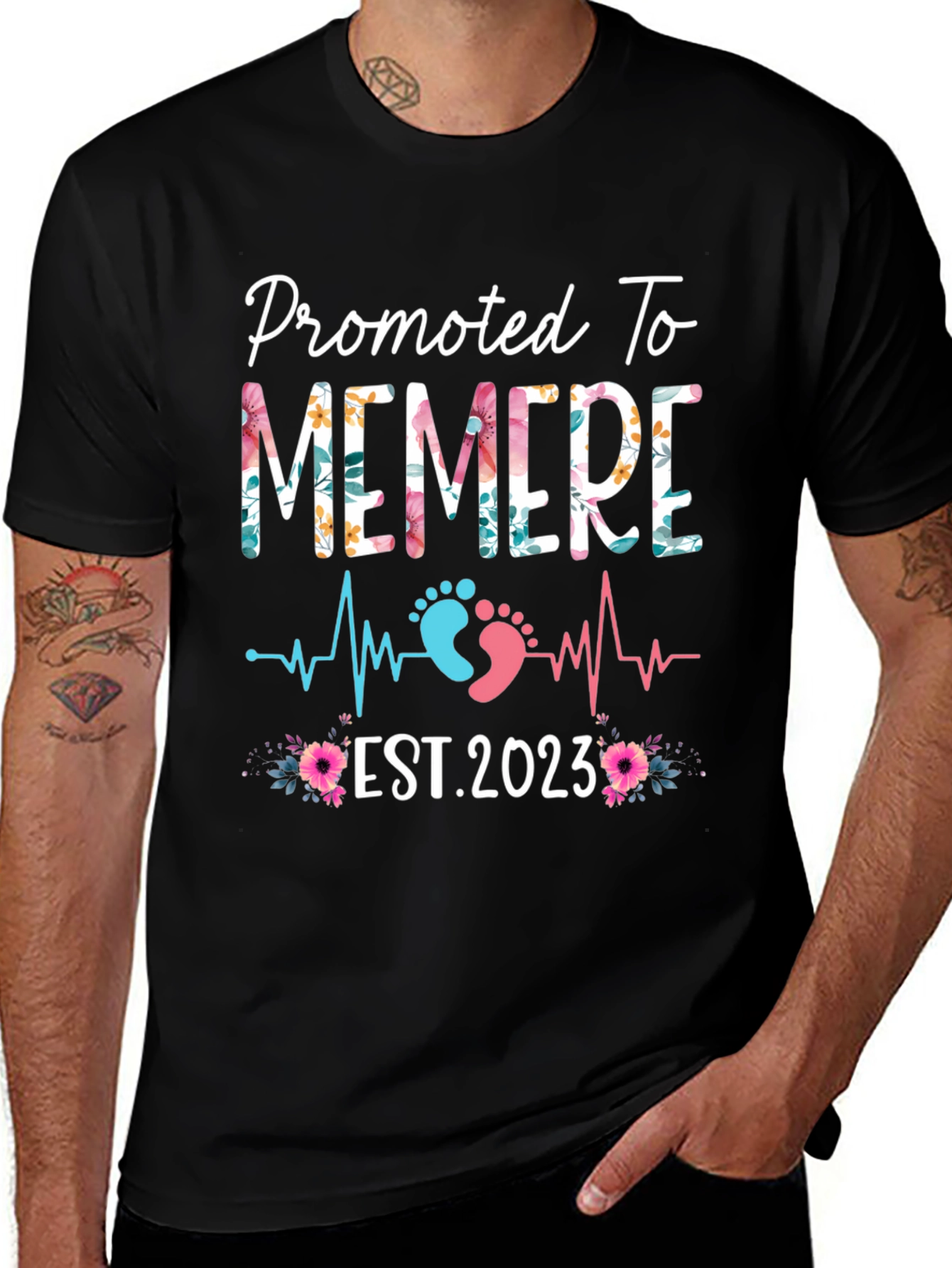 Promoted to Memere Est. 2023 T-Shirt