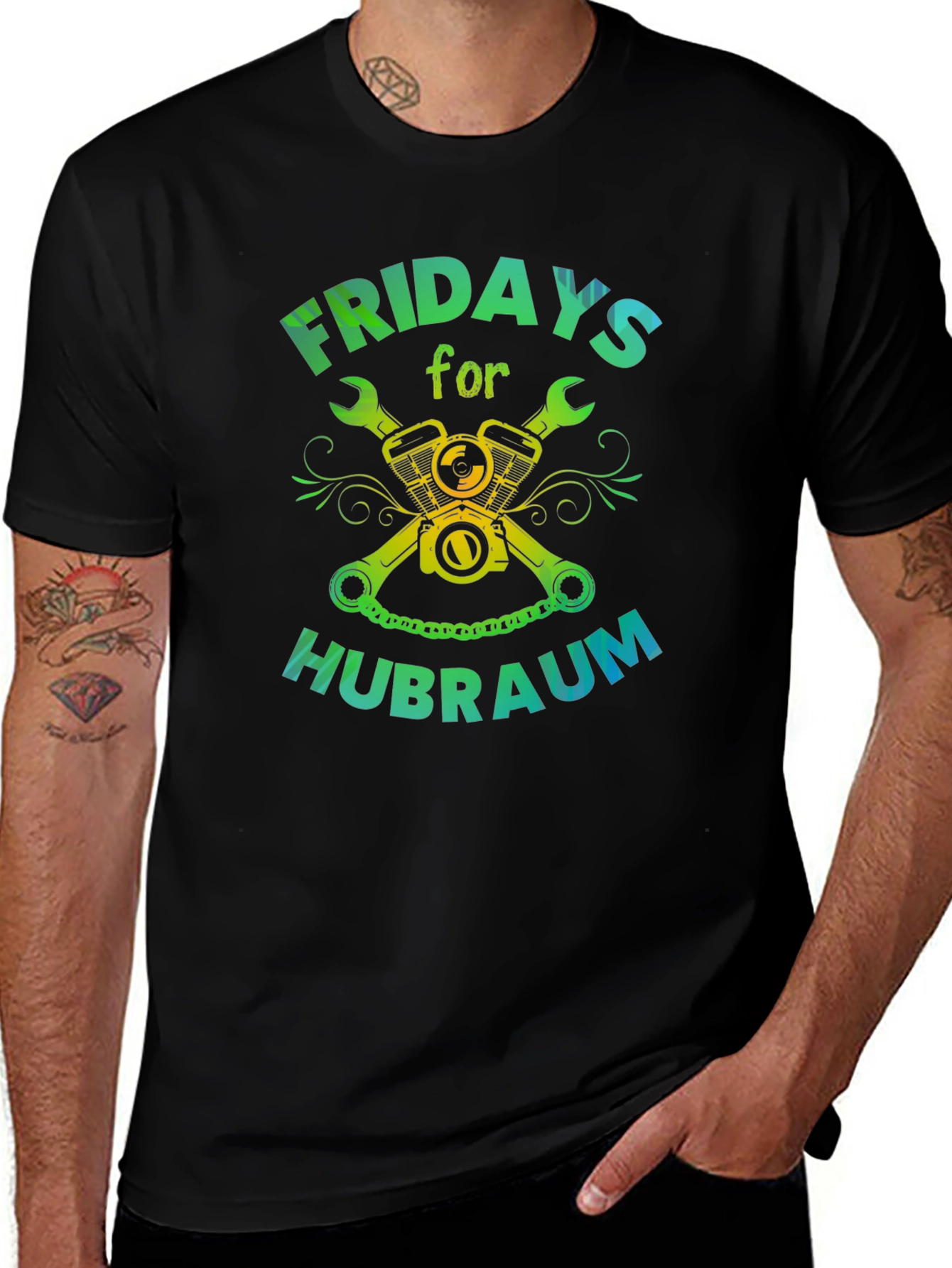 Fridays for Hubraum T-Shirt, Car Lover Tee