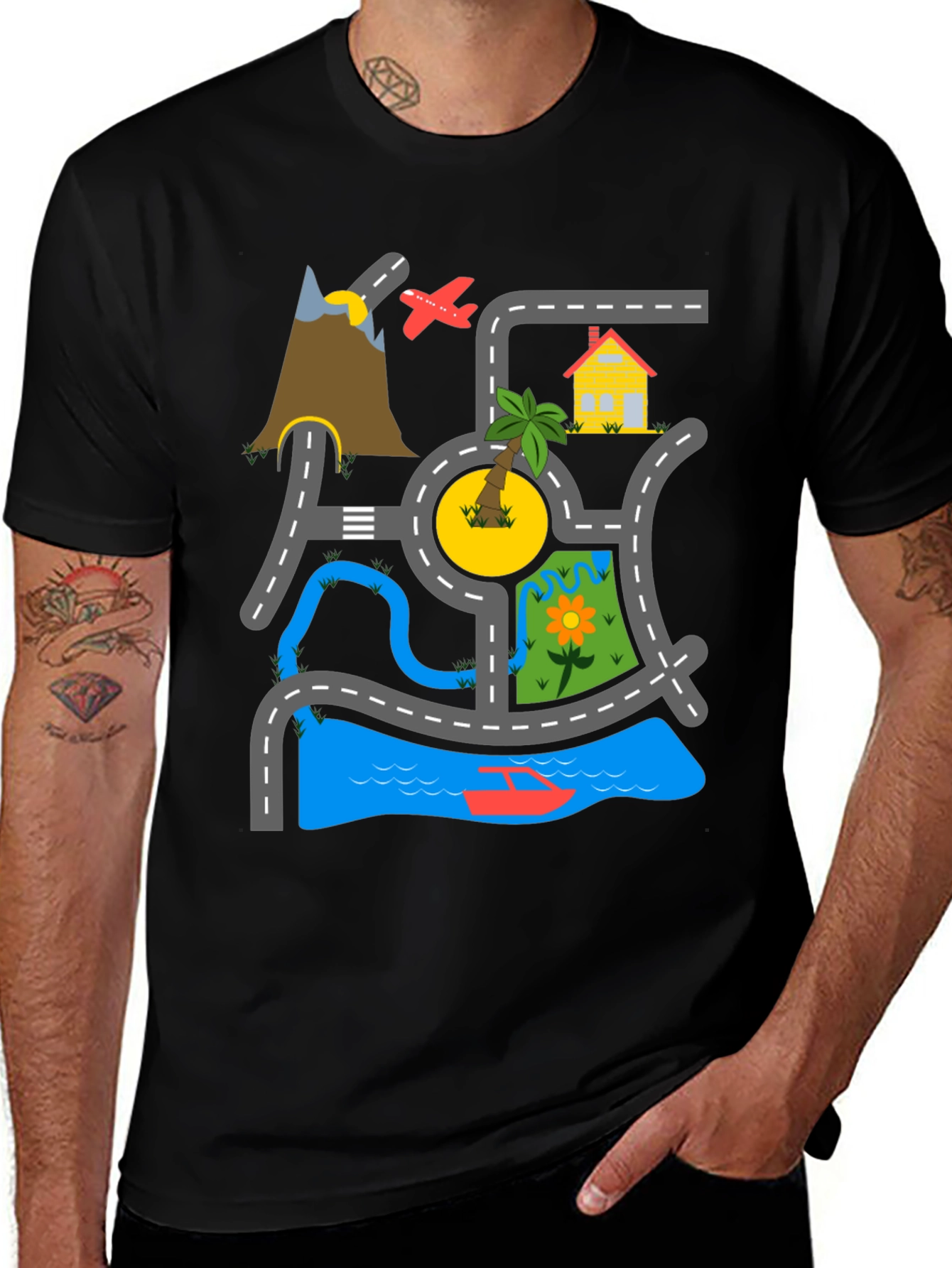 Variant 15 of Road Trip Adventure T-Shirt
