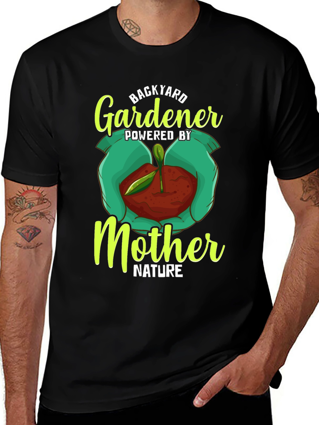 Backyard Gardener Mother Nature T-Shirt
