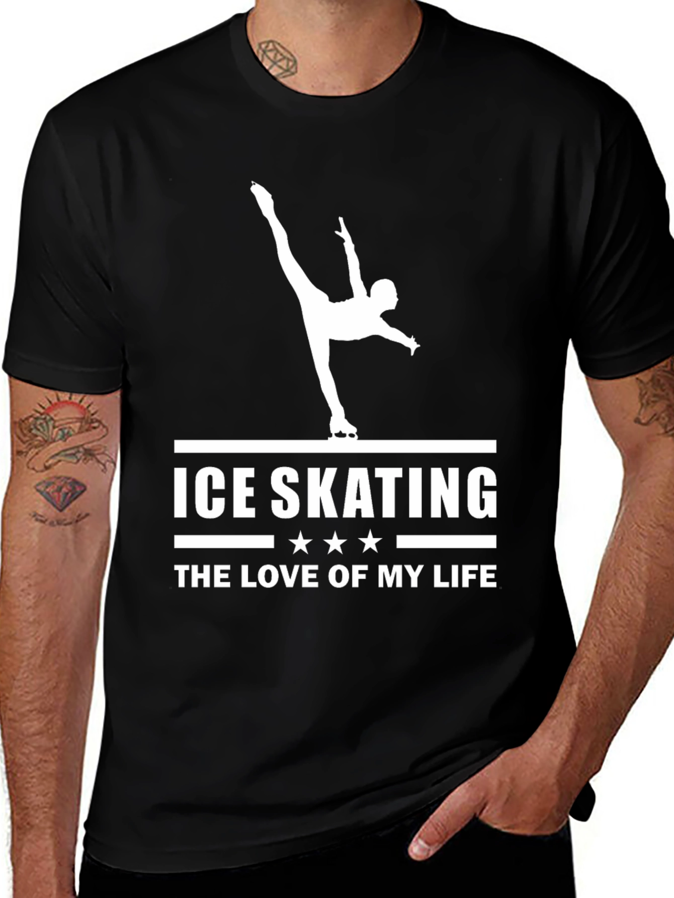 Variant 27 of Ice Skating Love of My Life Graphic Tee