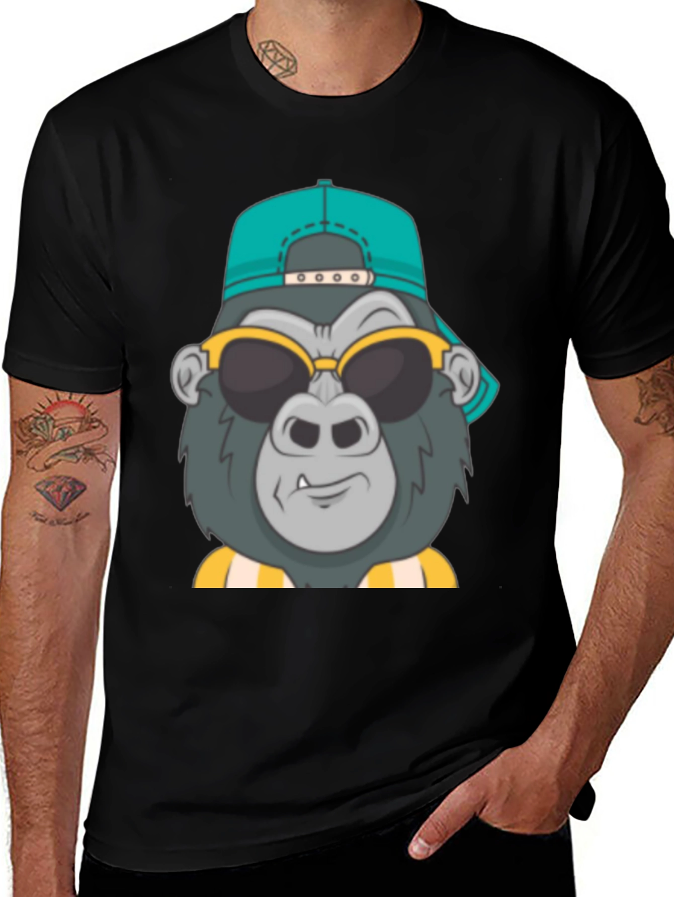 Variant 22 of Cool Gorilla Tee