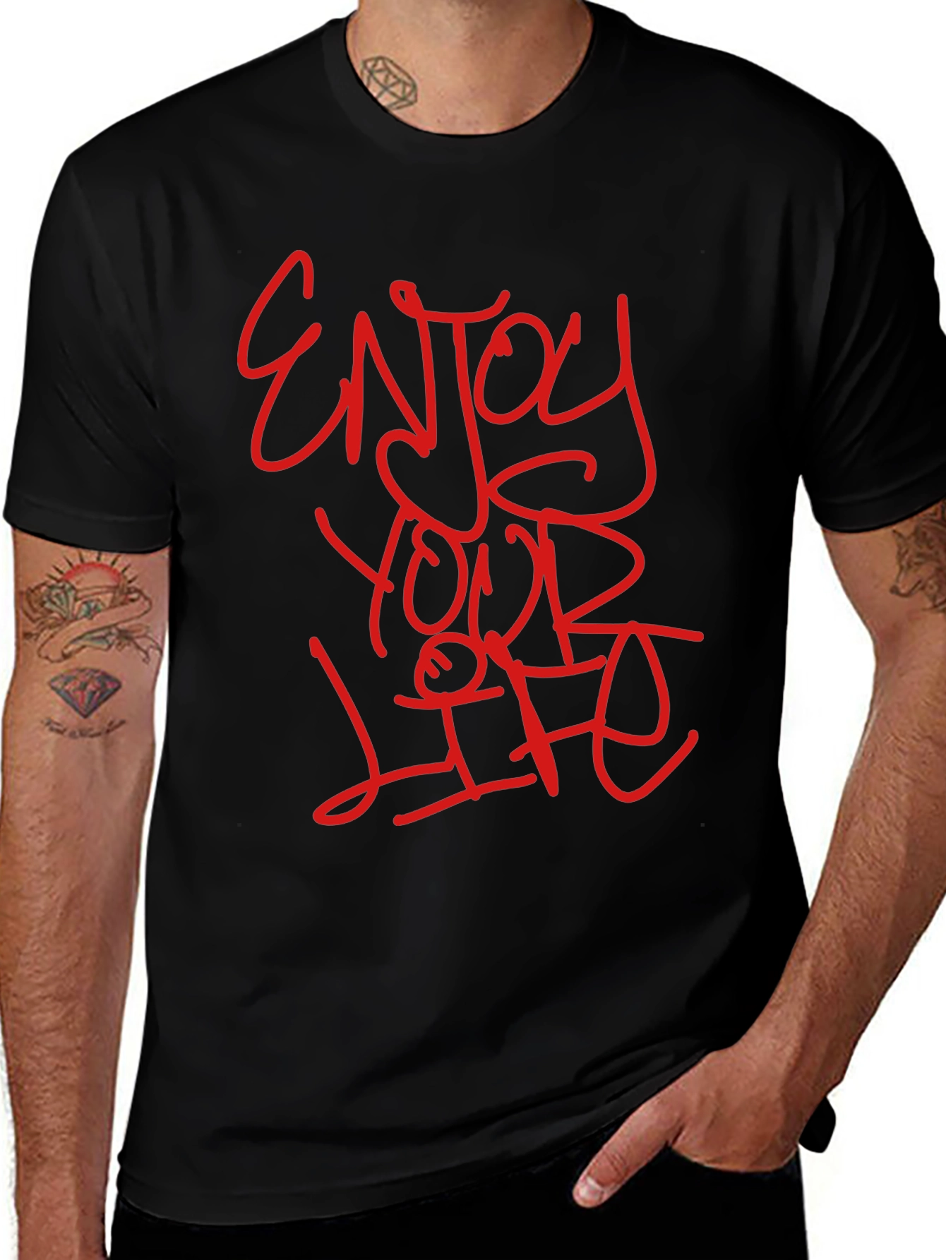 Variant 27 of Enjoy Your Life Graphic Tee
