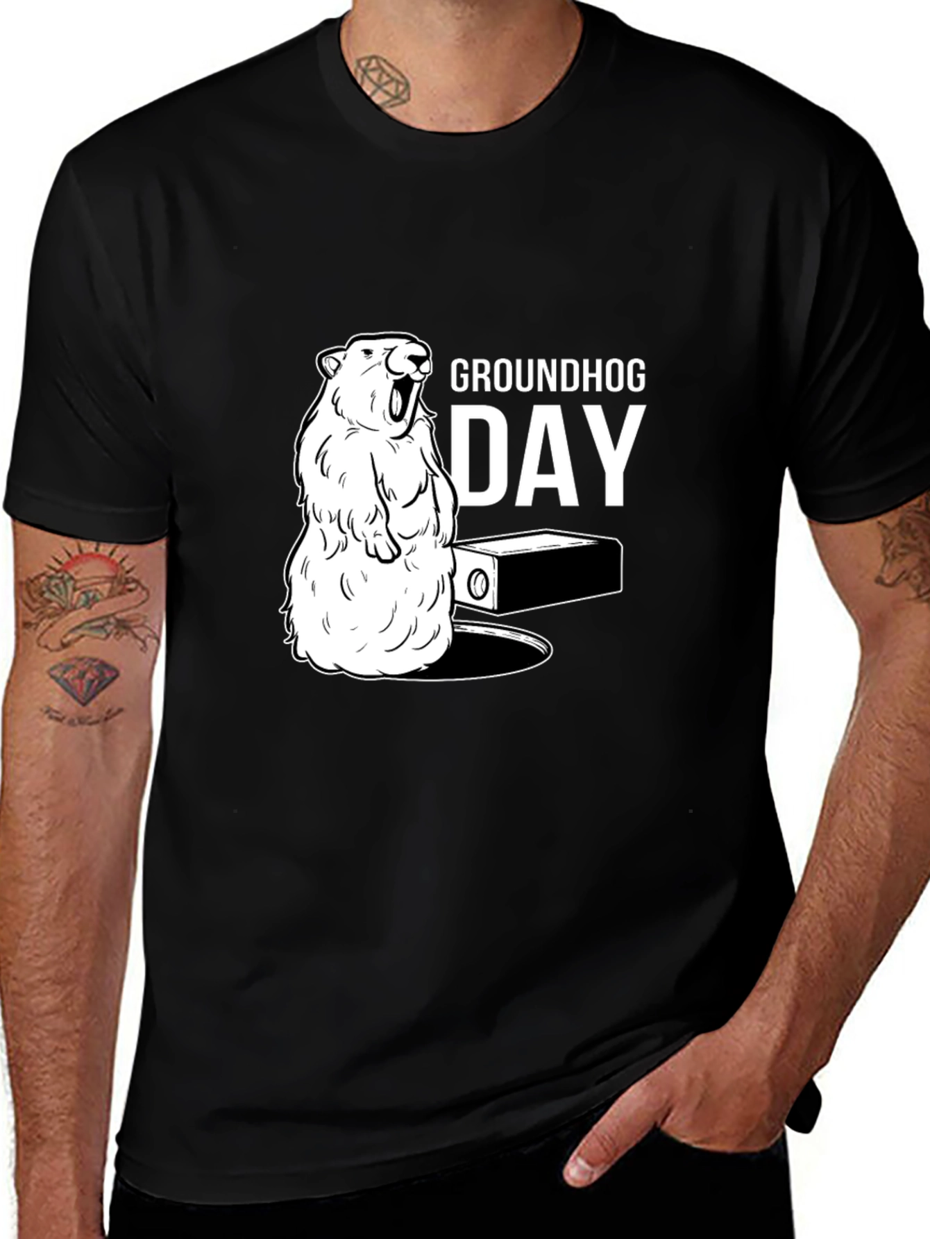 Groundhog Day T-Shirt - Shadow Prediction Tee