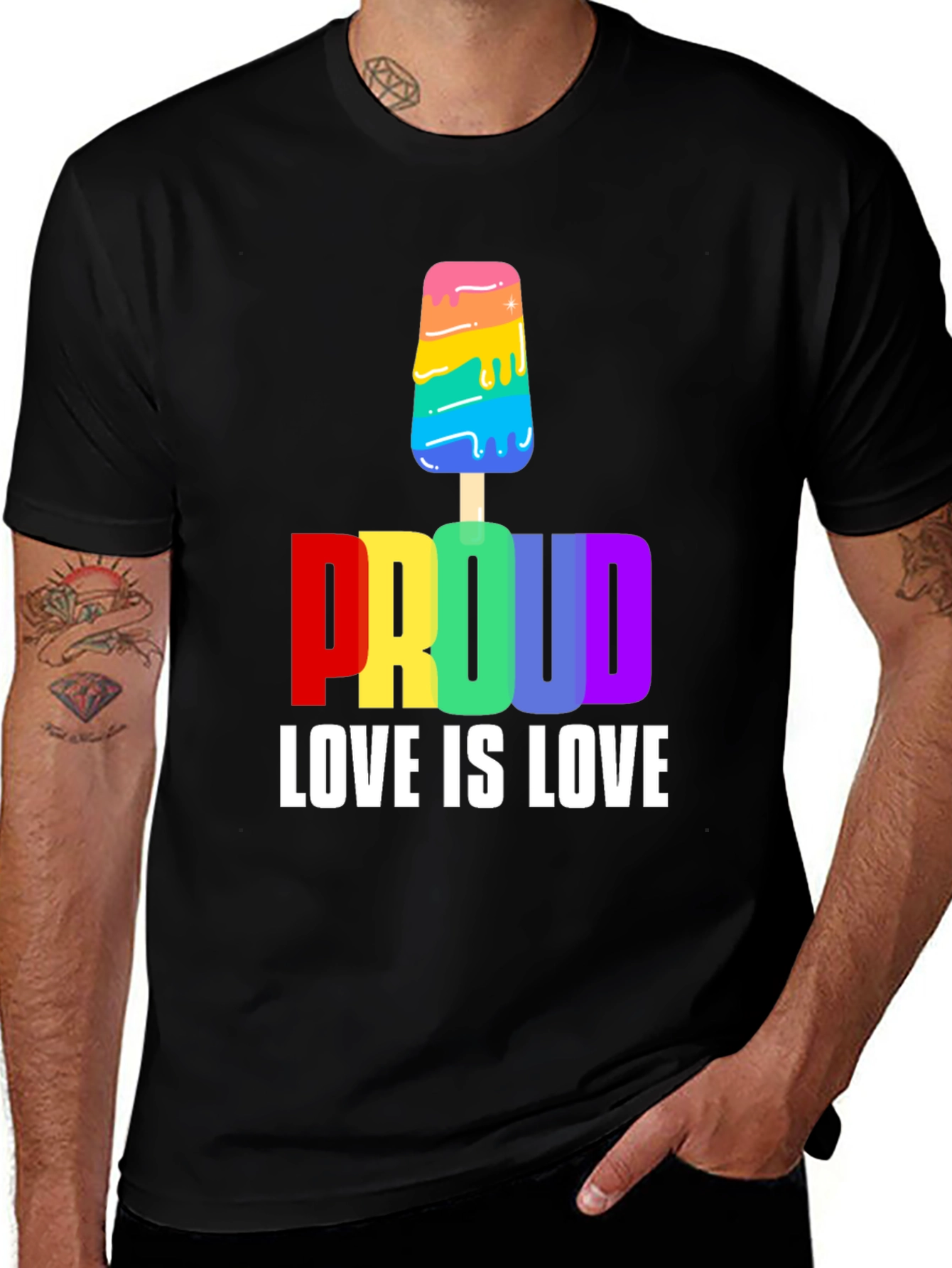Proud Love Is Love LGBTQ+ T-Shirt