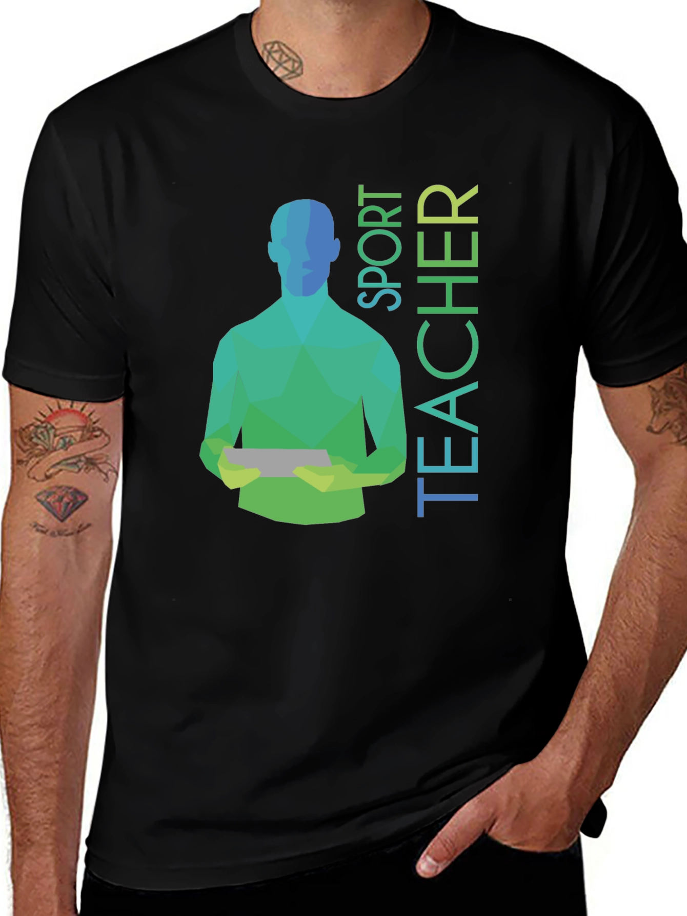 Variant 4 of Sport Teacher Graphic T-Shirt