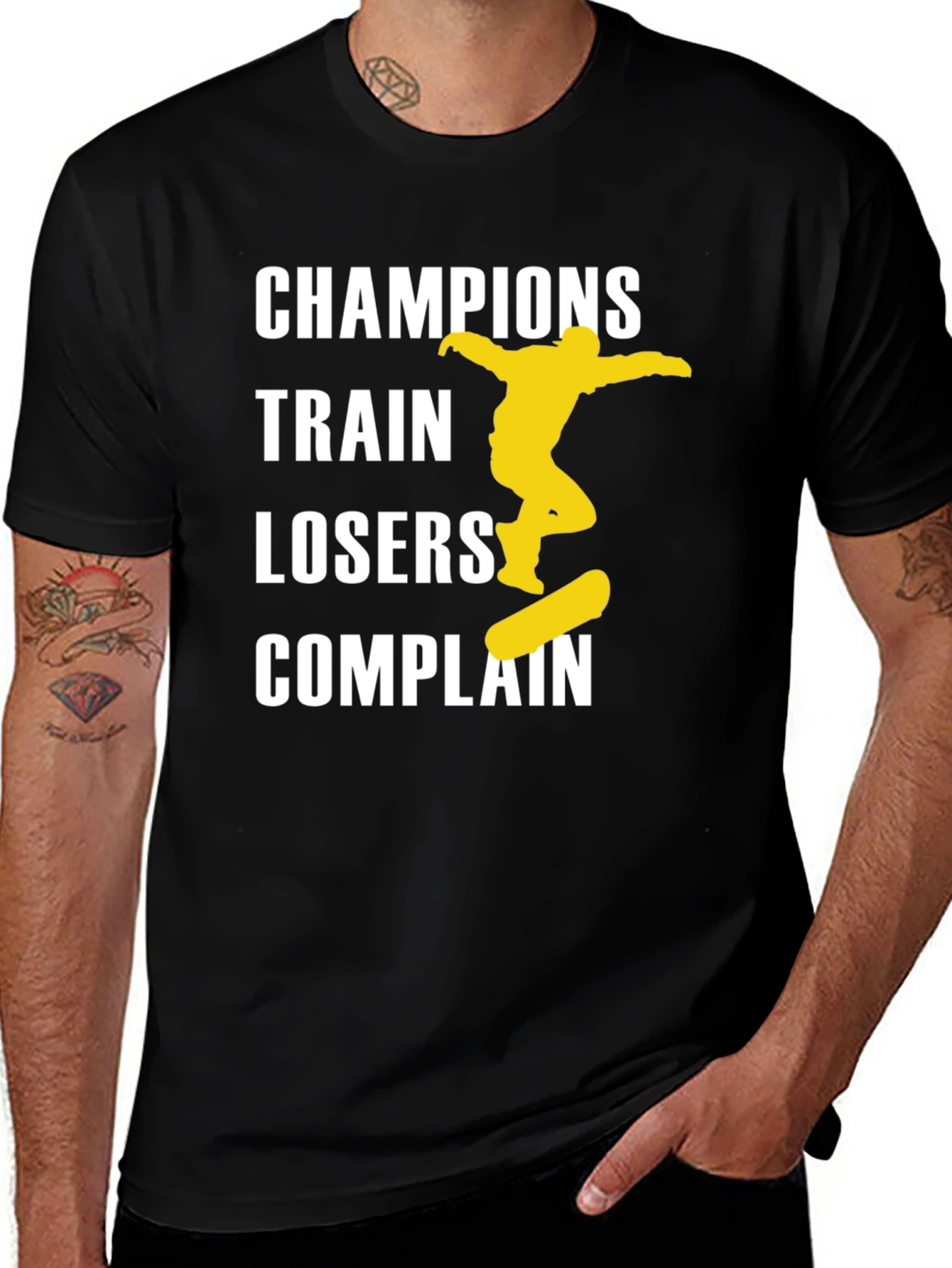 Variant 25 of Champions Train Skater Graphic T-Shirt