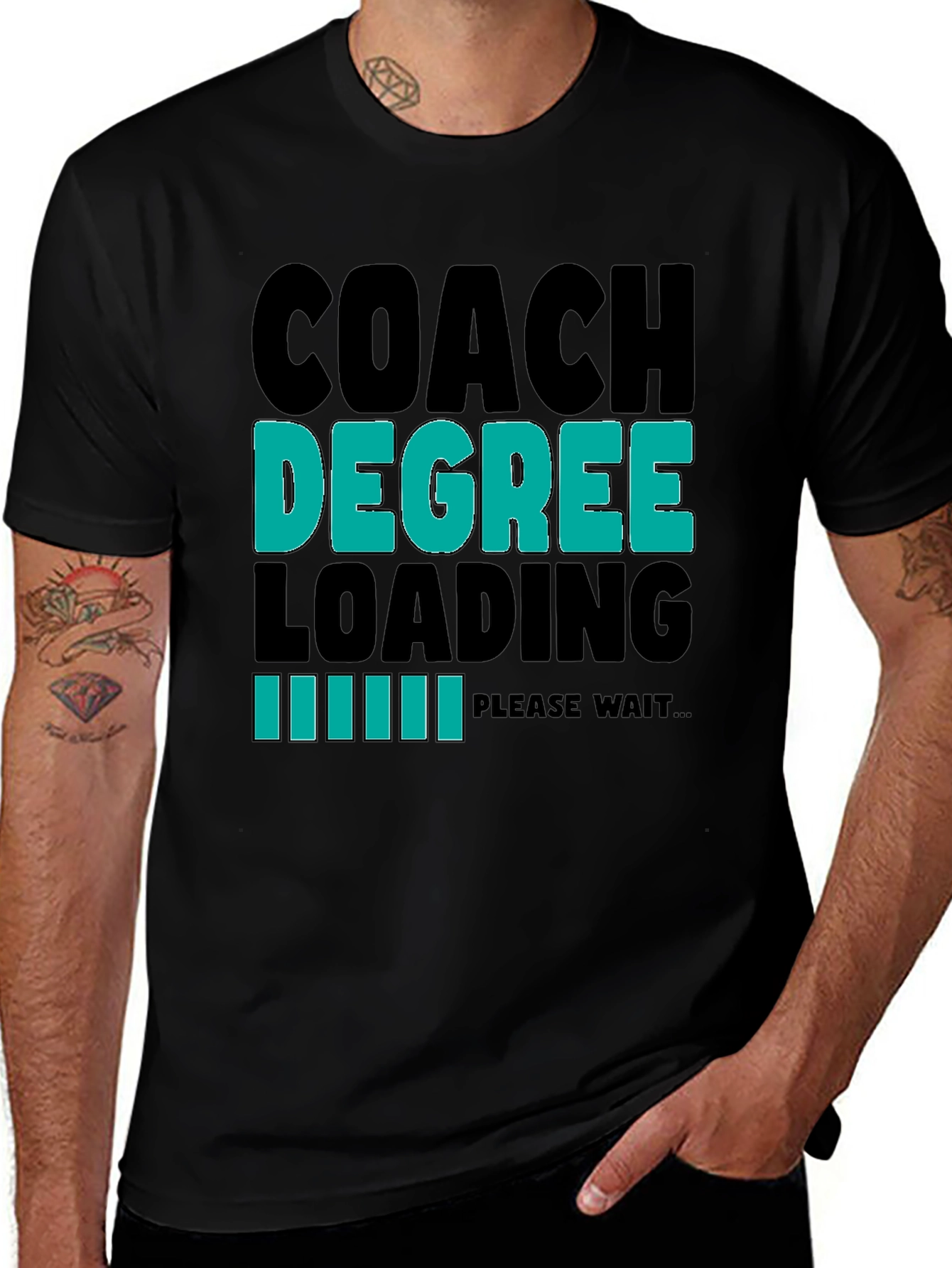 Coach Degree Loading T-Shirt - Funny Graduation Tee