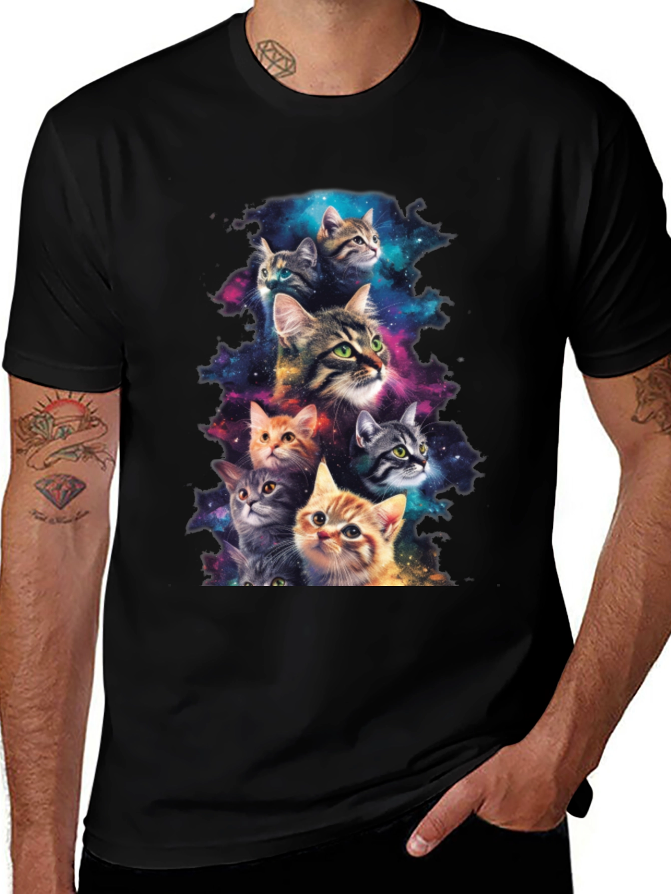 Galaxy Cats T-Shirt
