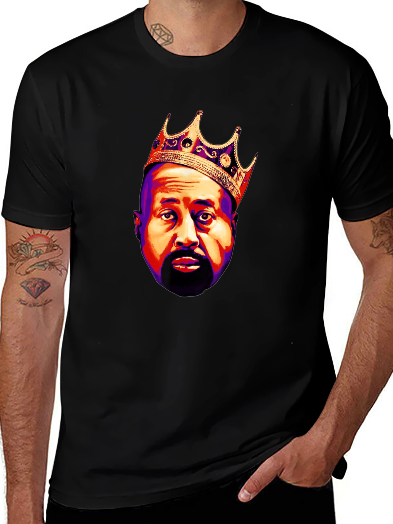 Variant 9 of King Portrait Graphic Tee