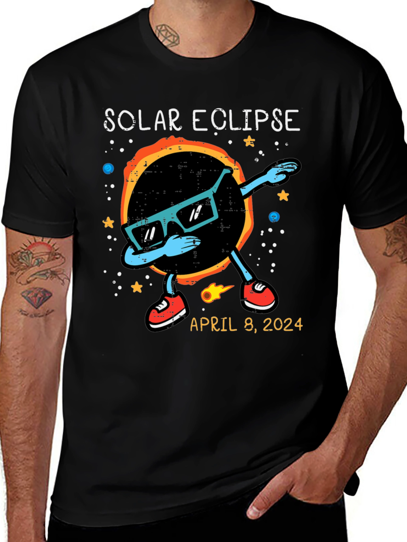 Variant 12 of Solar Eclipse April 8 2024 T-Shirt