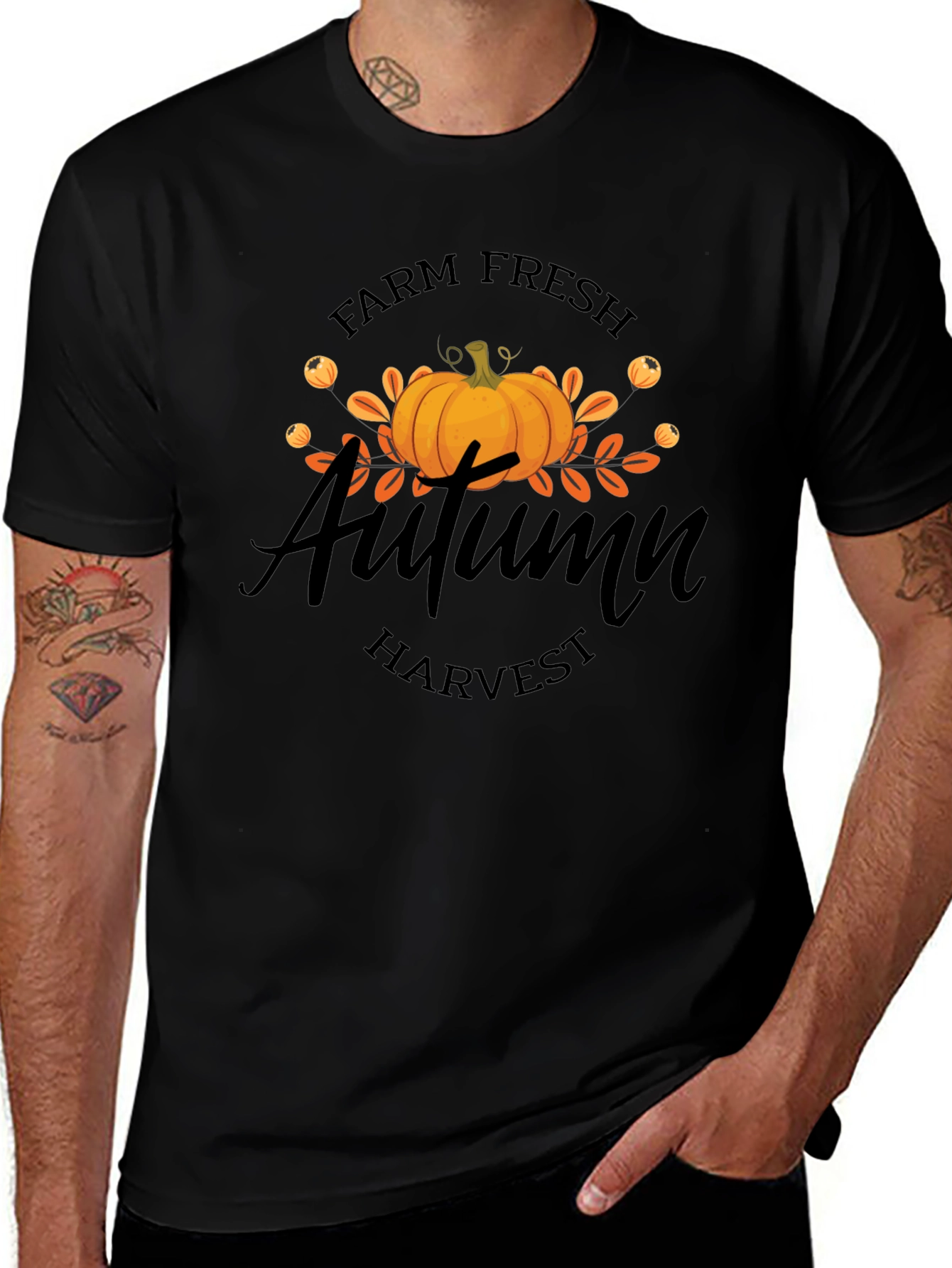Variant 30 of Farm Fresh Autumn Harvest T-Shirt