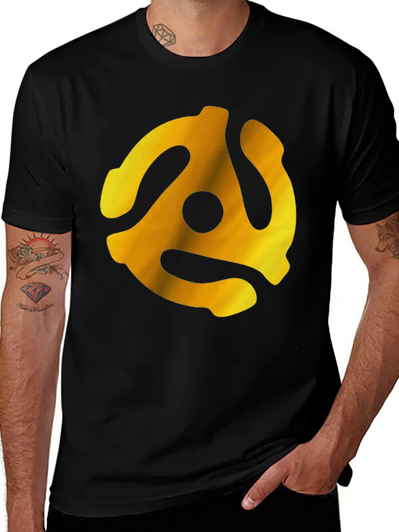 Retro Record Adapter T-Shirt - Golden Oldies