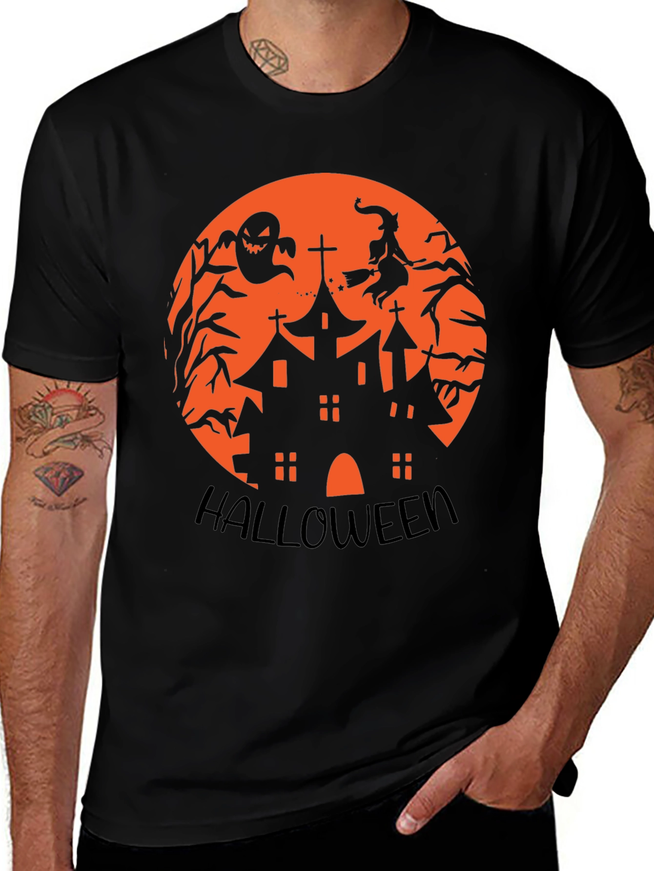 Variant 24 of Halloween Graphic Tee - Spooky Season Shirt