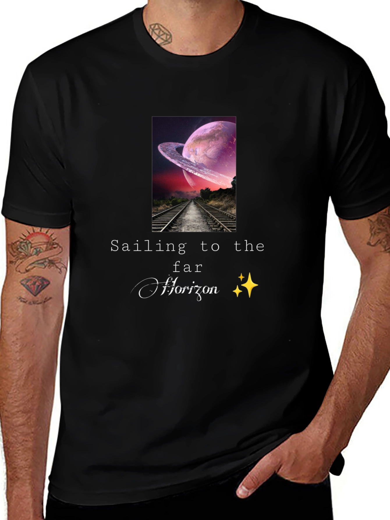 Sailing to the Far Horizon Graphic T-Shirt