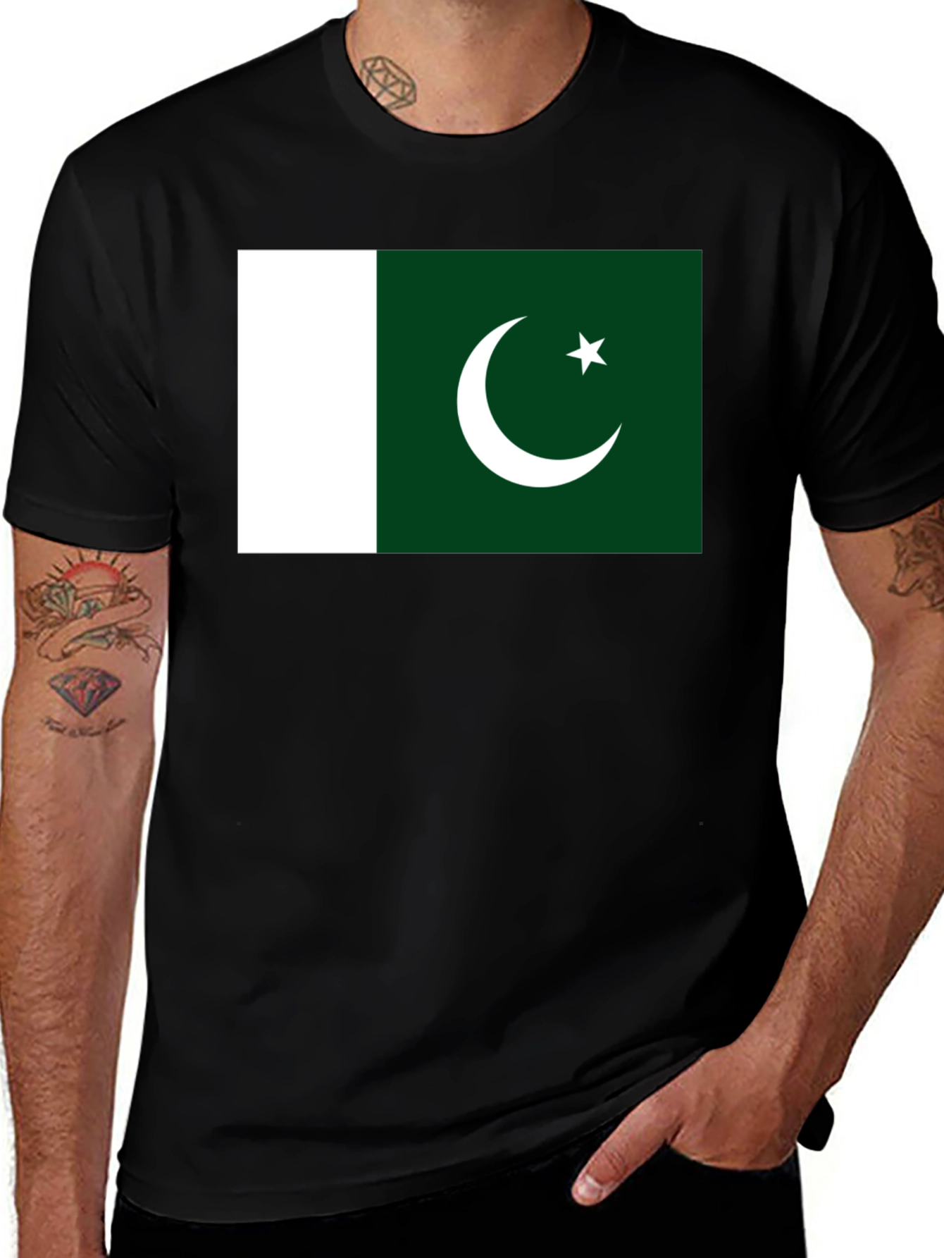 Pakistan Flag T-Shirt - Classic National Pride Tee