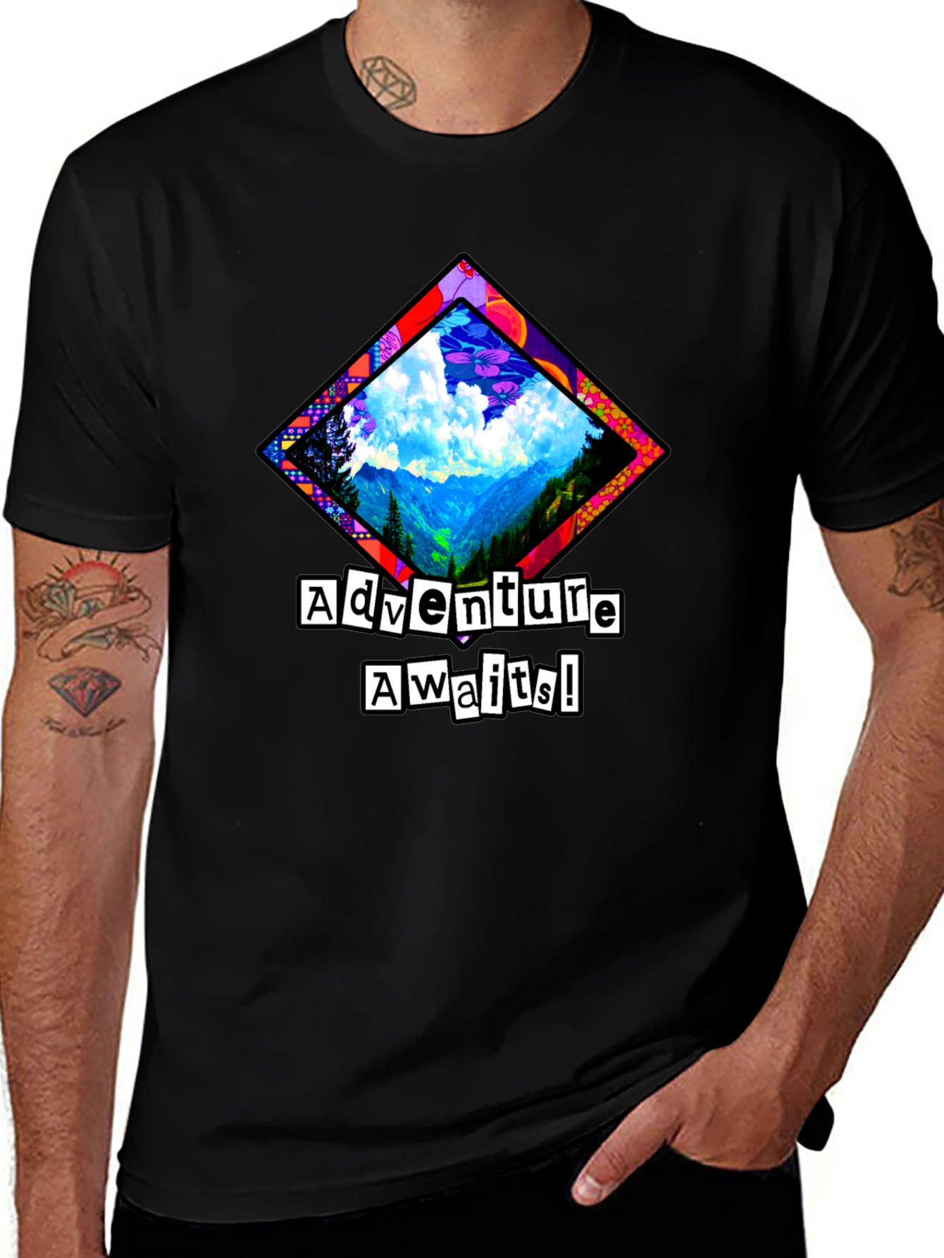 Variant 15 of Adventure Awaits Graphic Tee
