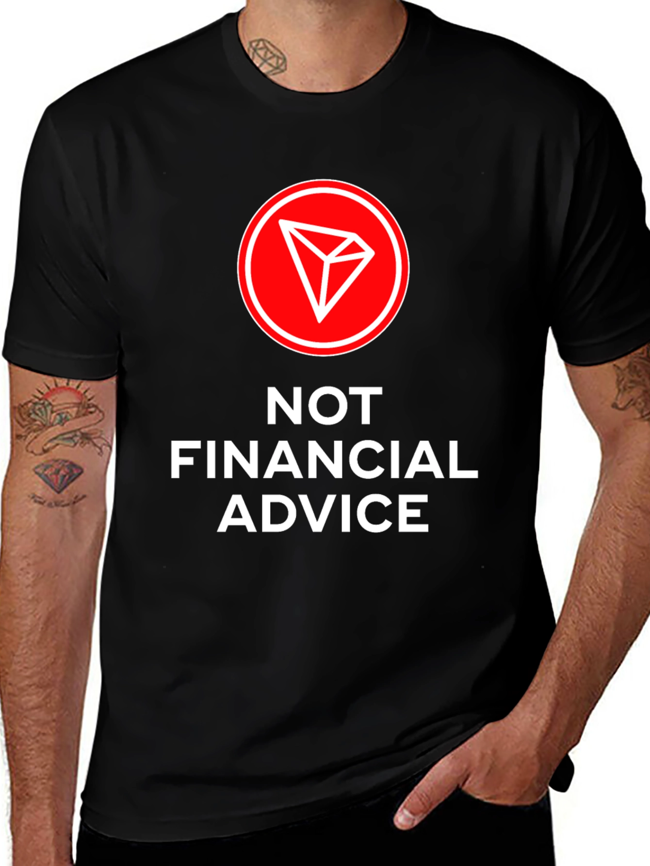 Variant 28 of Not Financial Advice Crypto T-Shirt