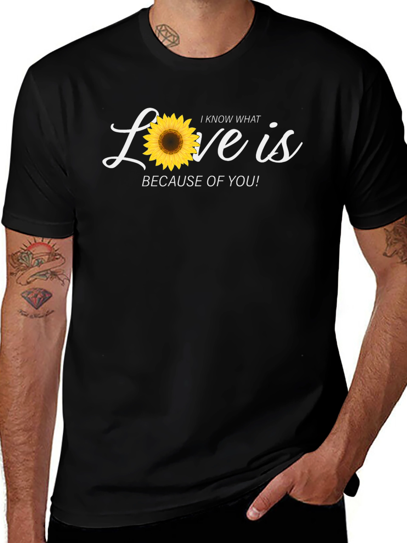 Variant 17 of Sunflower Love Graphic T-Shirt