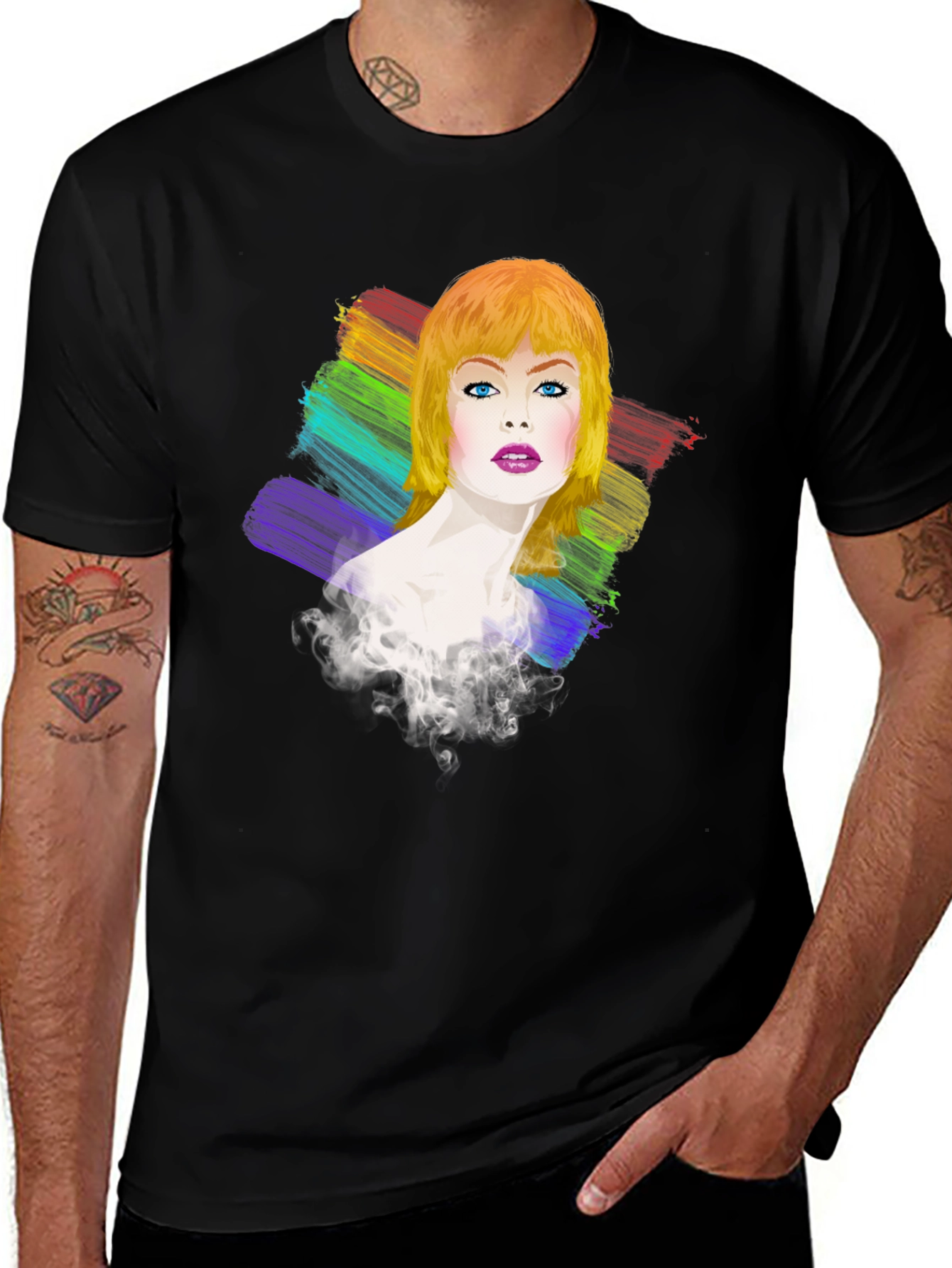 Variant 20 of Rainbow Pride Graphic Tee - Modern Fit