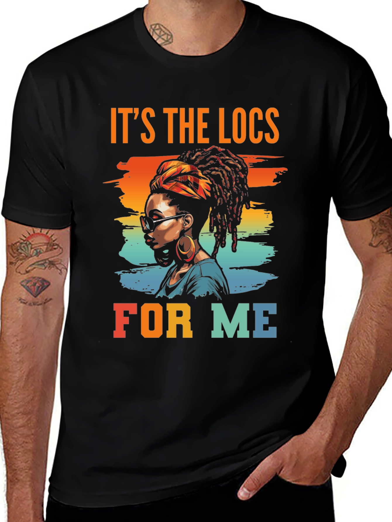 Variant 15 of It's The Locs For Me T-Shirt