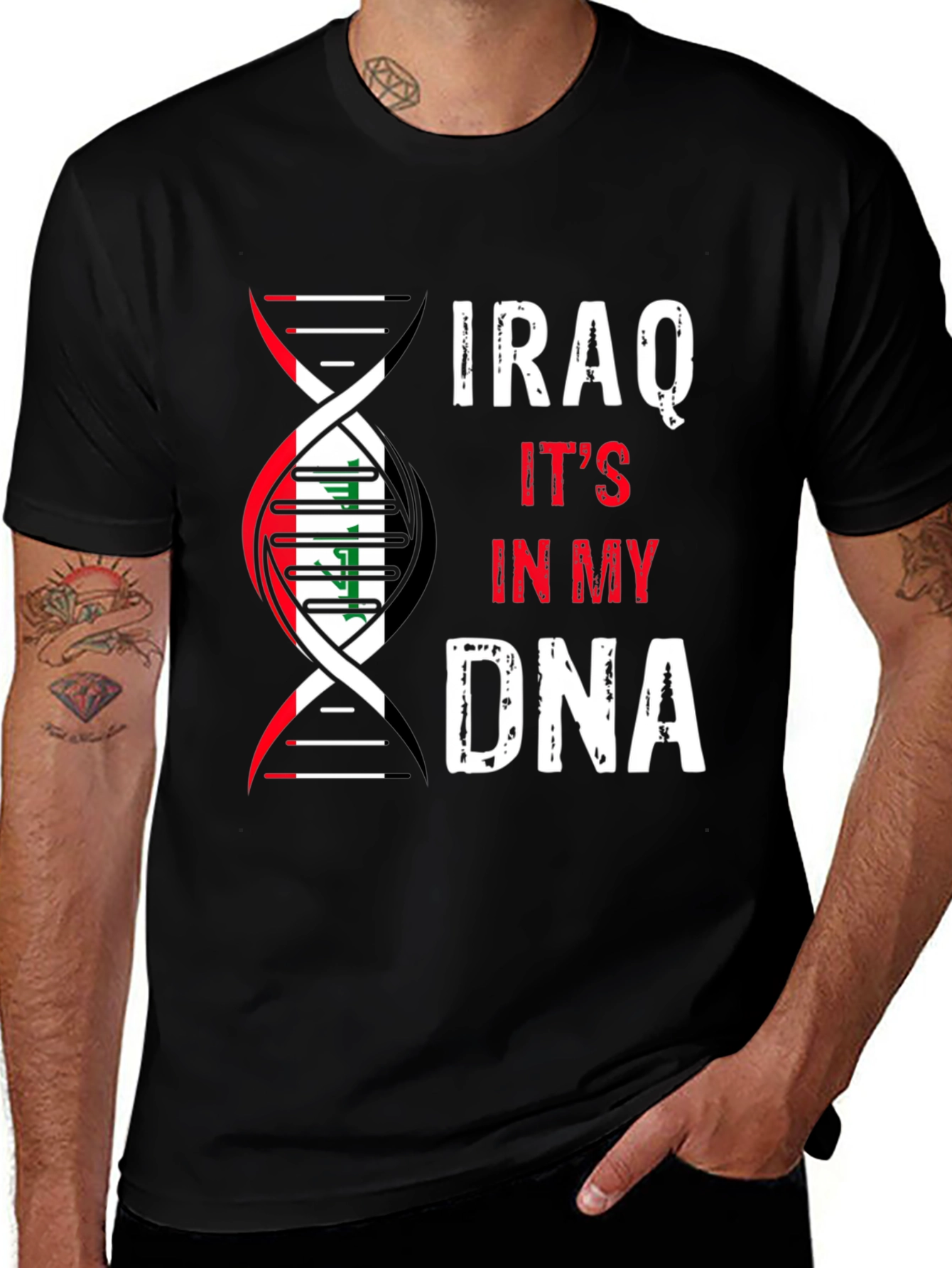 Iraq It's In My DNA T-Shirt
