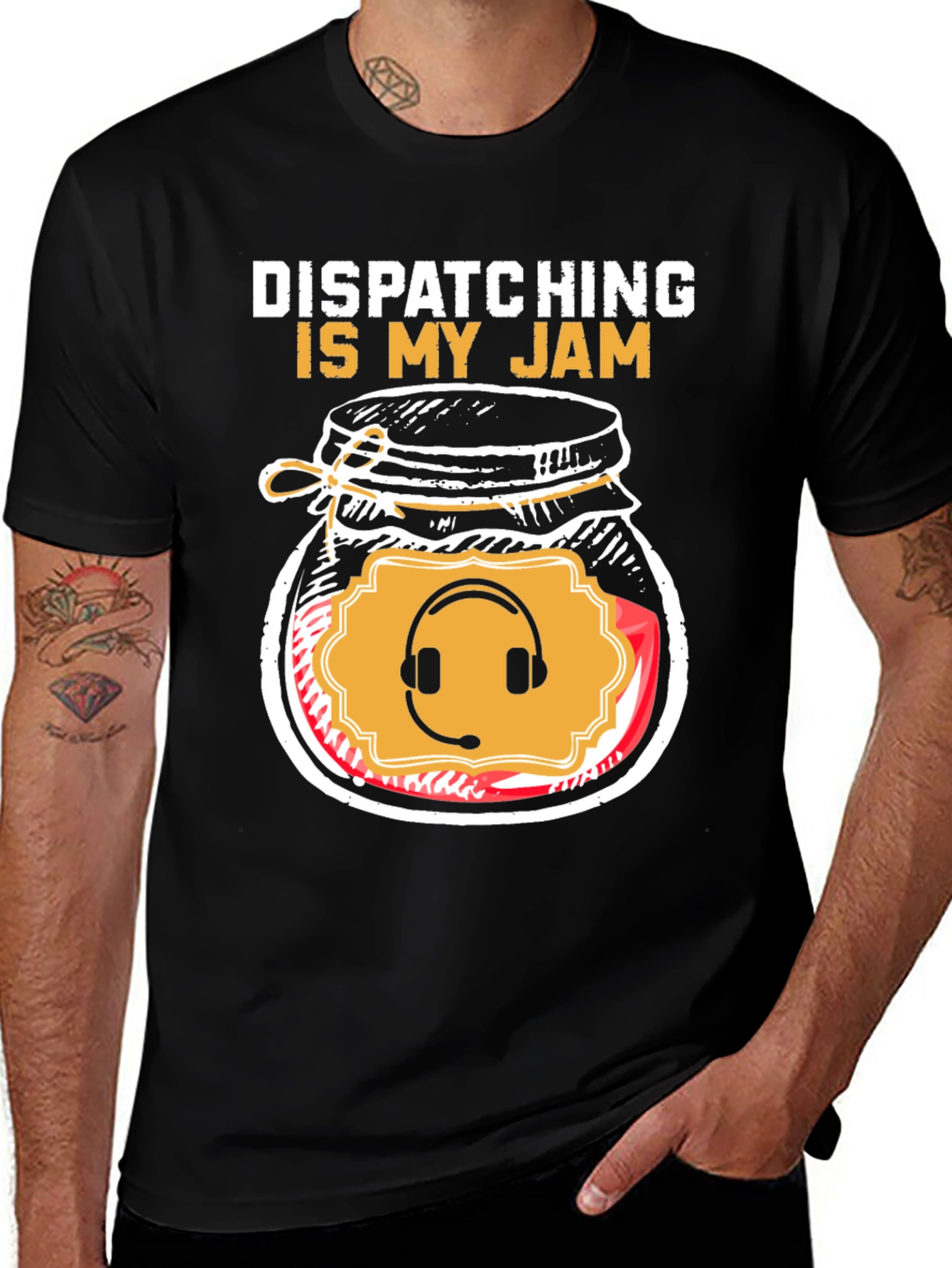 Dispatching Is My Jam Funny T-Shirt