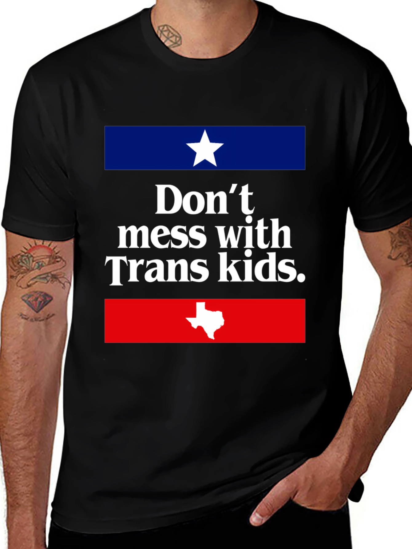 Variant 28 of Don't Mess With Trans Kids T-Shirt