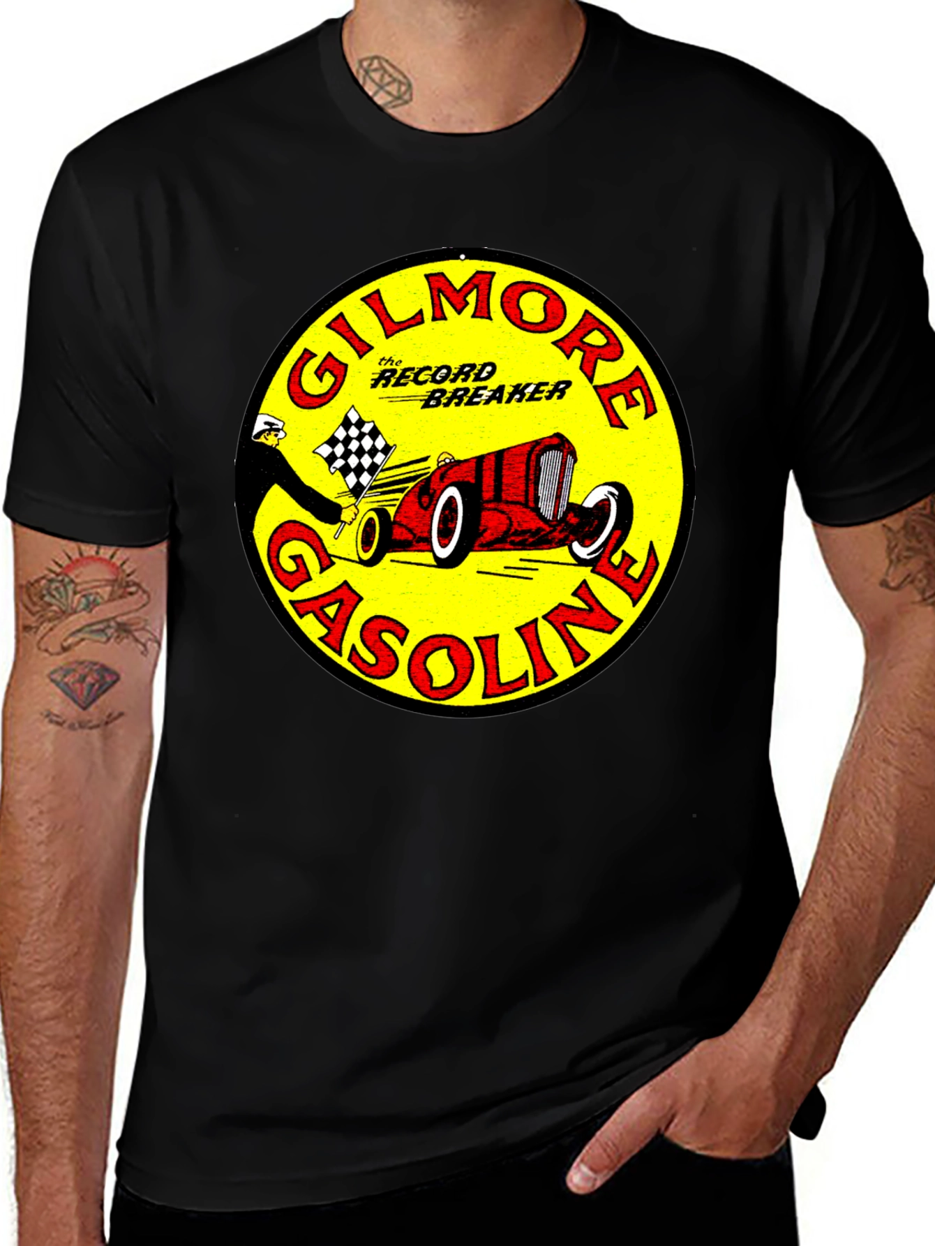 Variant 13 of Gilmore Gasoline Vintage Car T-Shirt