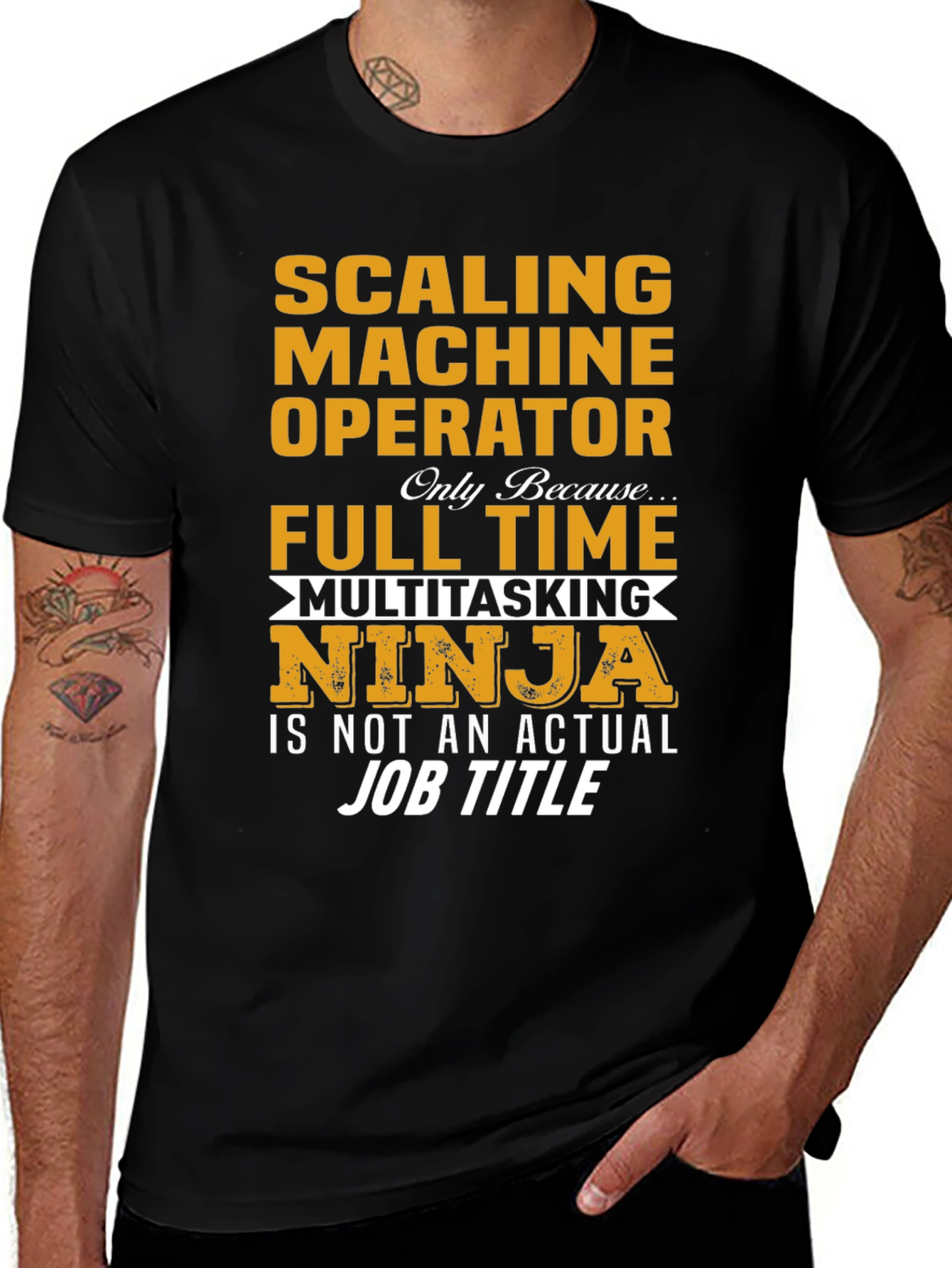 Scaling Machine Operator Novelty T-Shirt