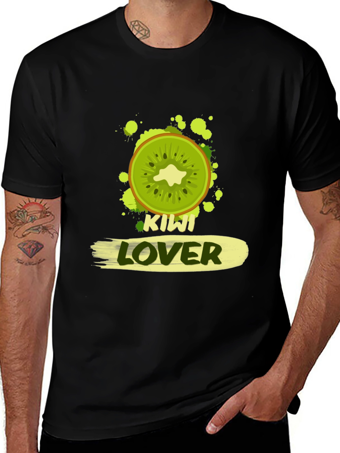Variant 27 of Kiwi Lover T-Shirt - Fruit Graphic Tee