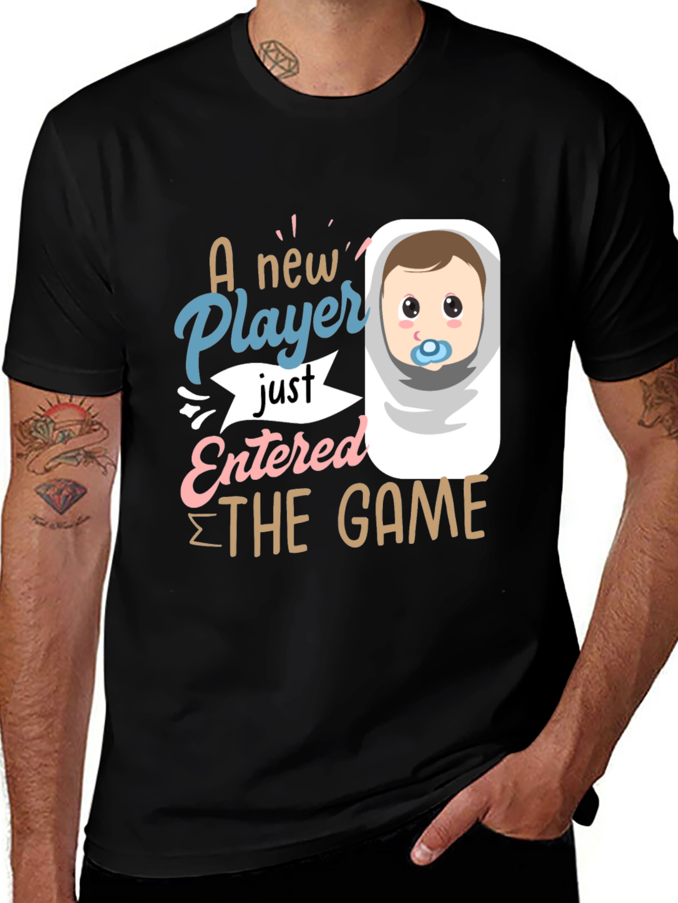 Variant 22 of New Player Baby Graphic Tee