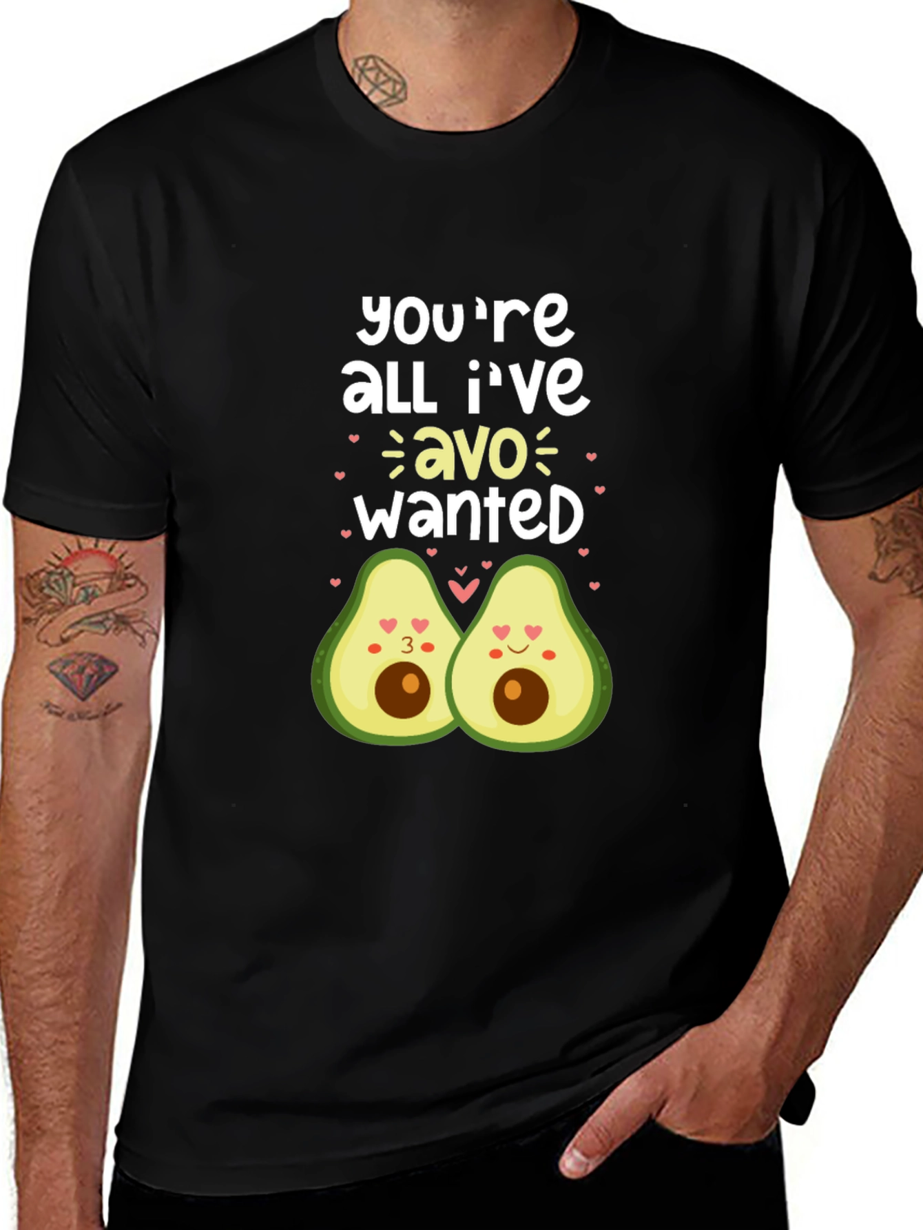 Variant 17 of You're All I've Avo Wanted Black T-Shirt
