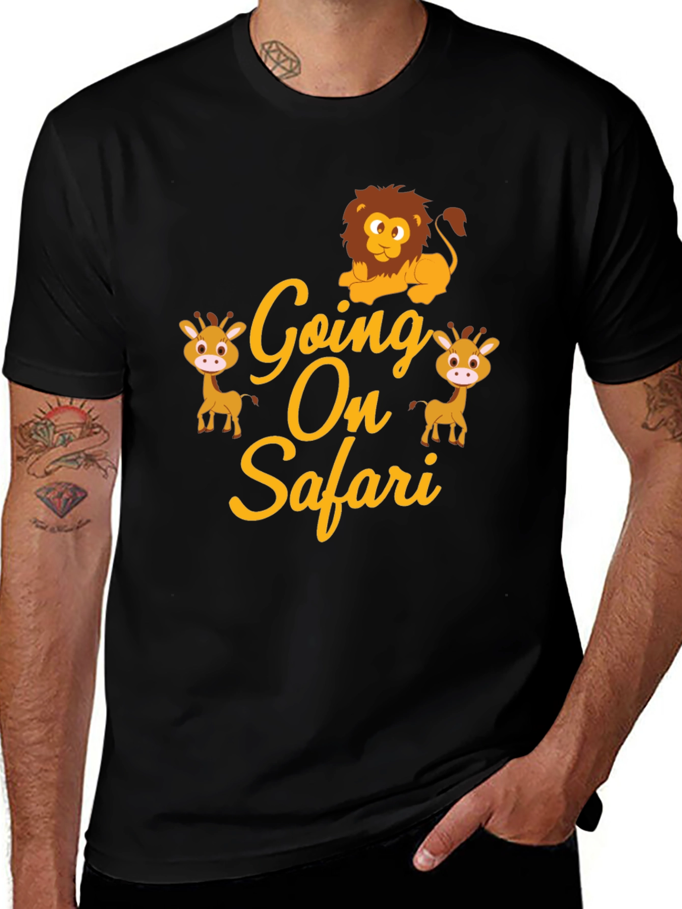 Variant 25 of Going on Safari T-Shirt - Cute Animal Design