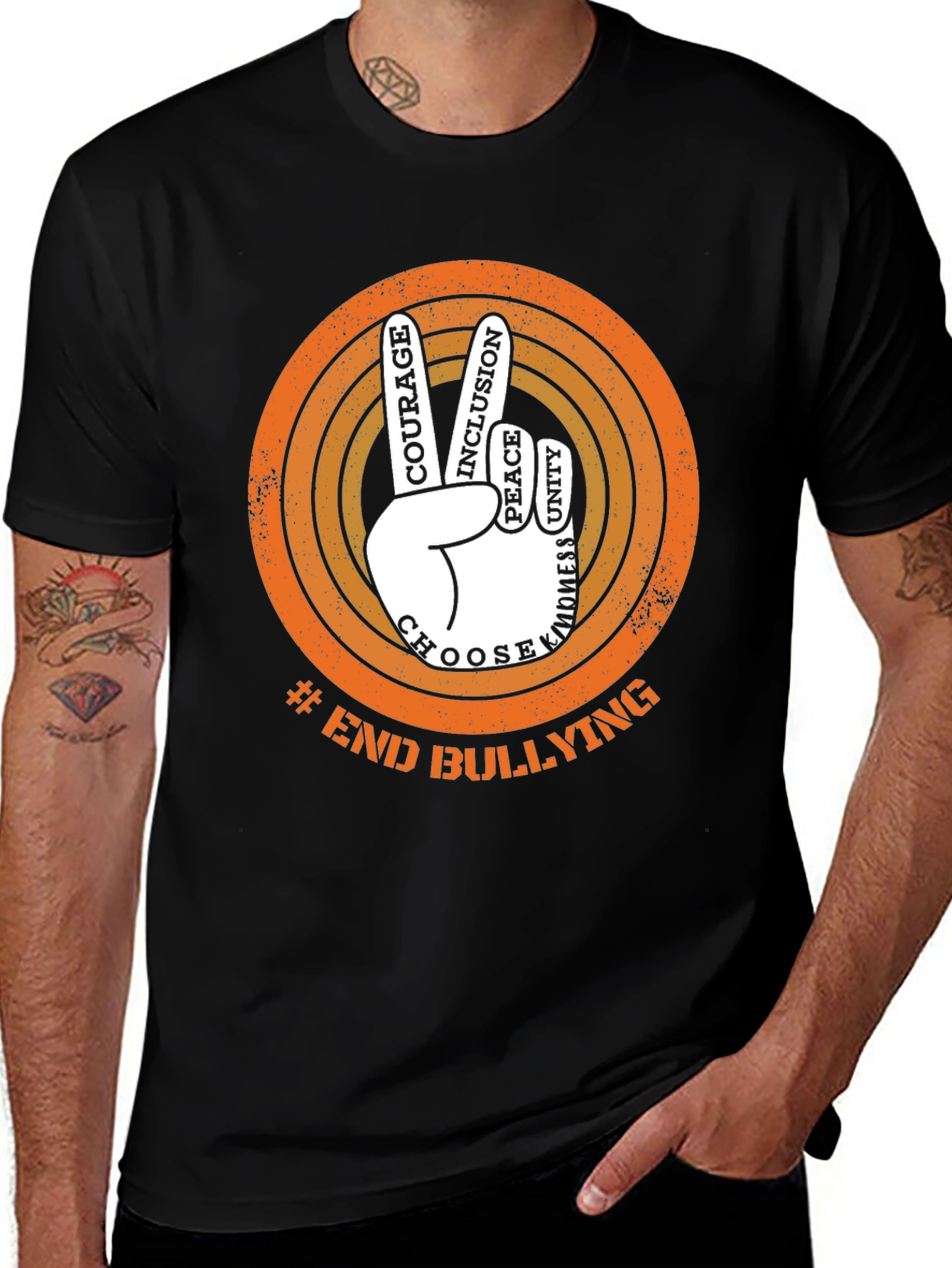 End Bullying Peace T-Shirt