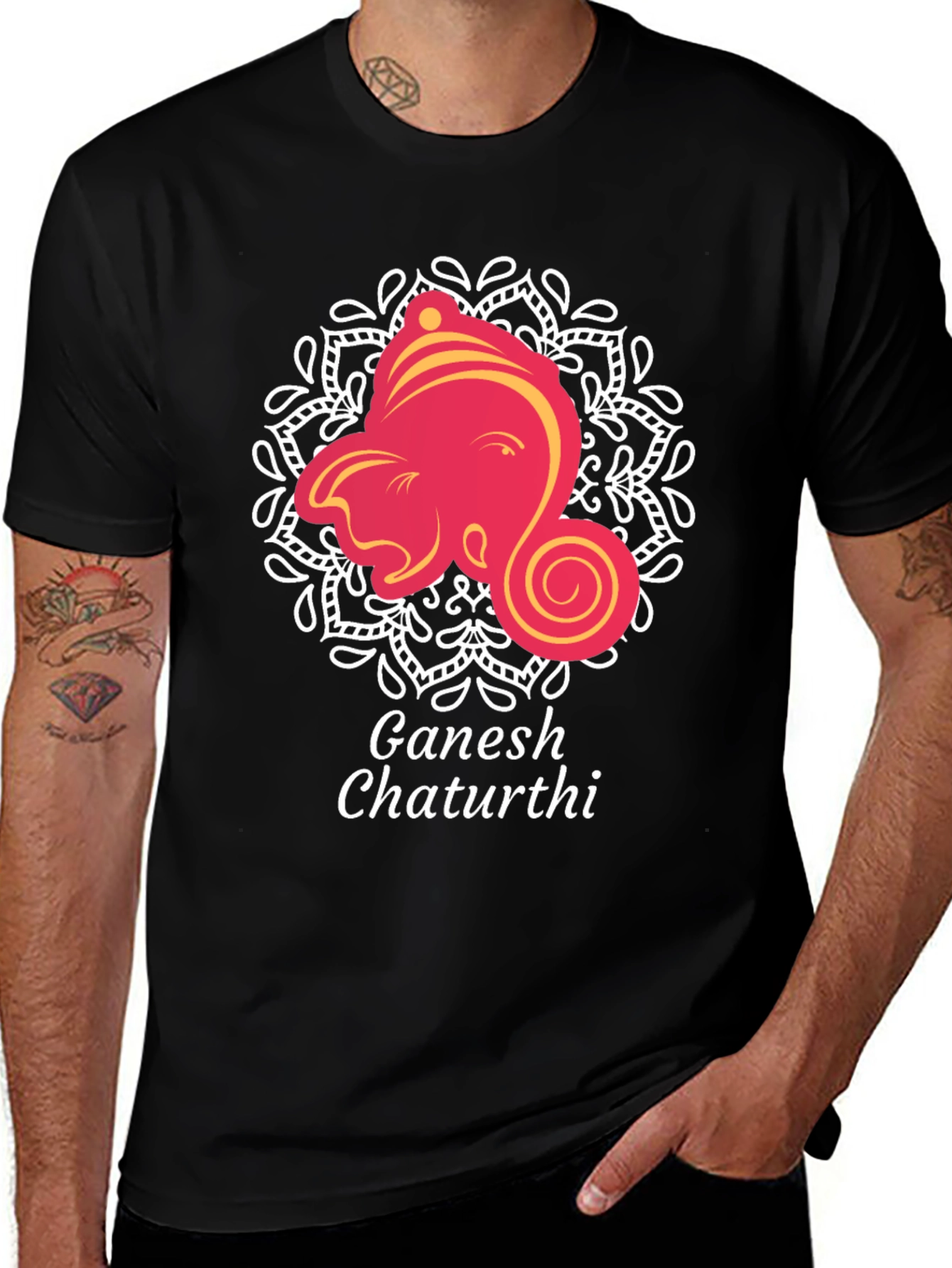 Ganesh Chaturthi Graphic Tee - Celebrate in Style!