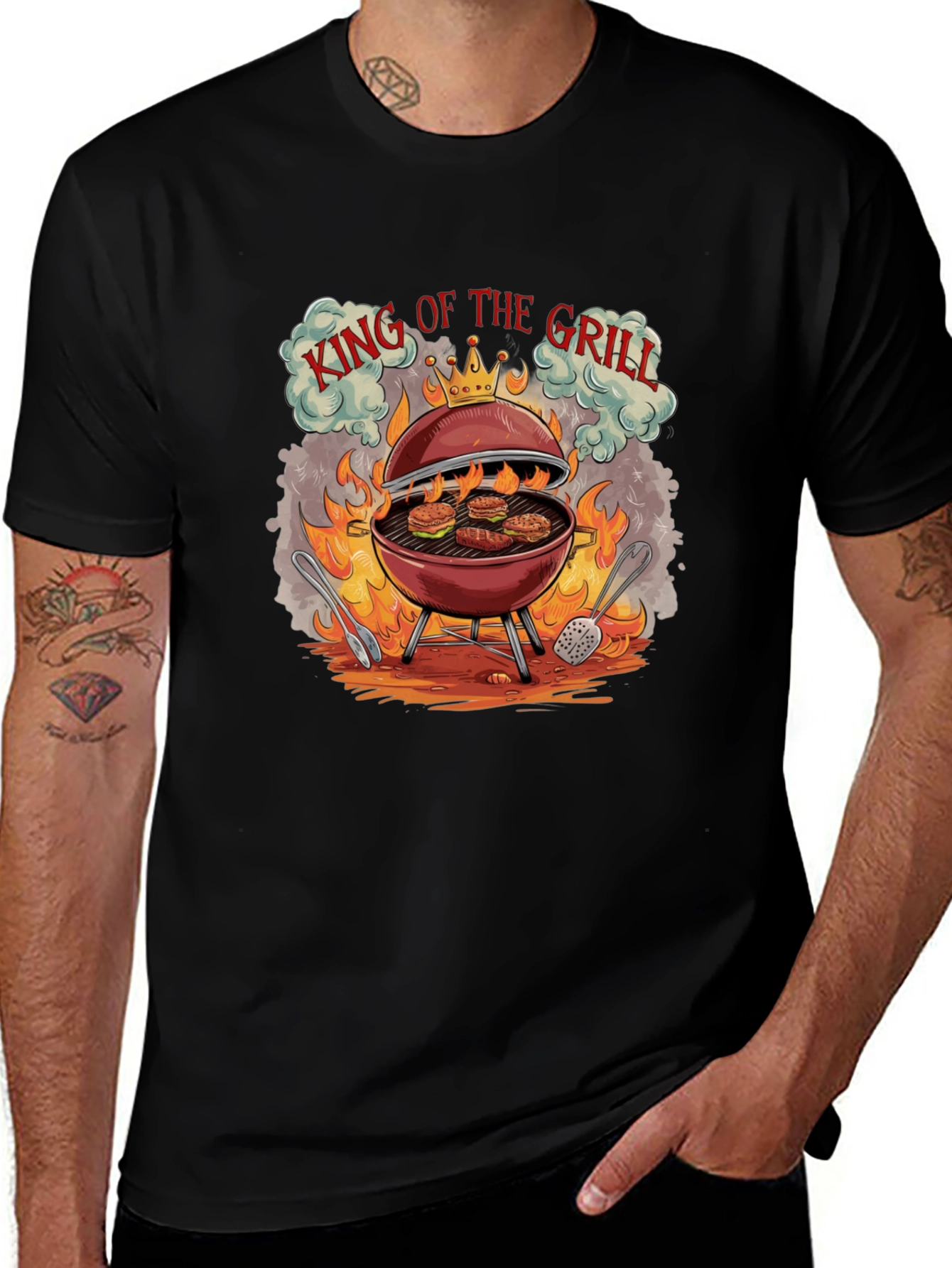 King of the Grill BBQ T-Shirt