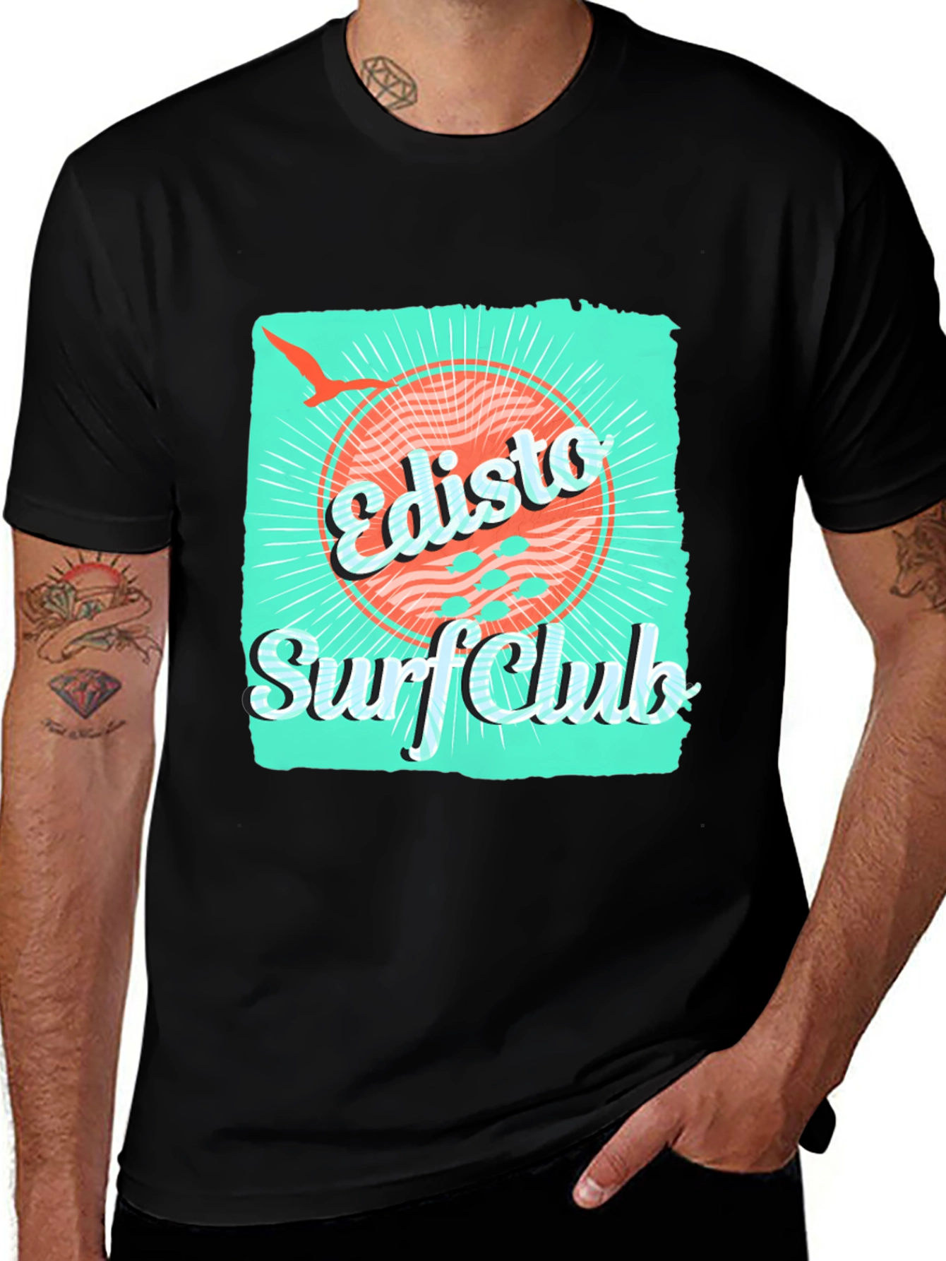 Variant 3 of Edisto Surf Club Graphic Tee - Beach Vibes