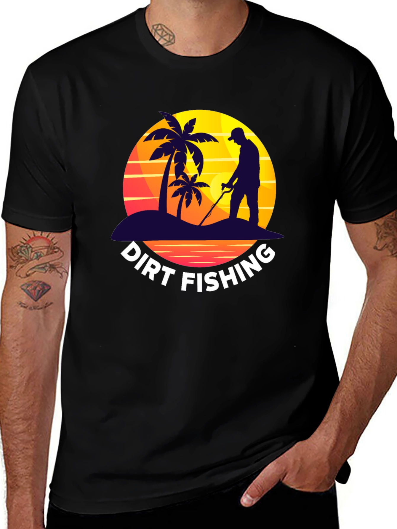 Dirt Fishing T-Shirt - Metal Detecting Tee
