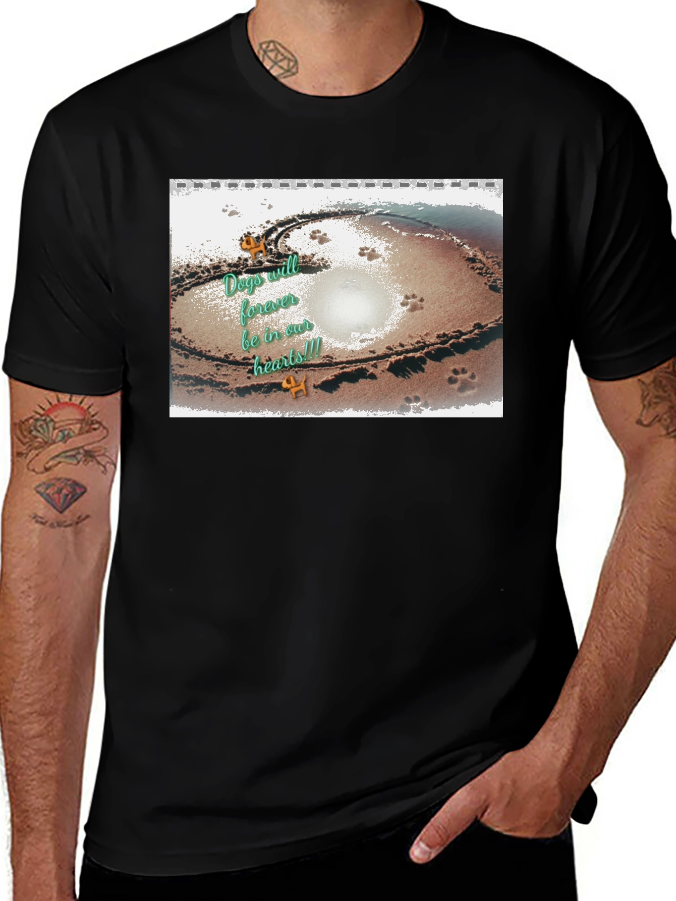 Variant 21 of Dogs Forever in Our Hearts T-Shirt
