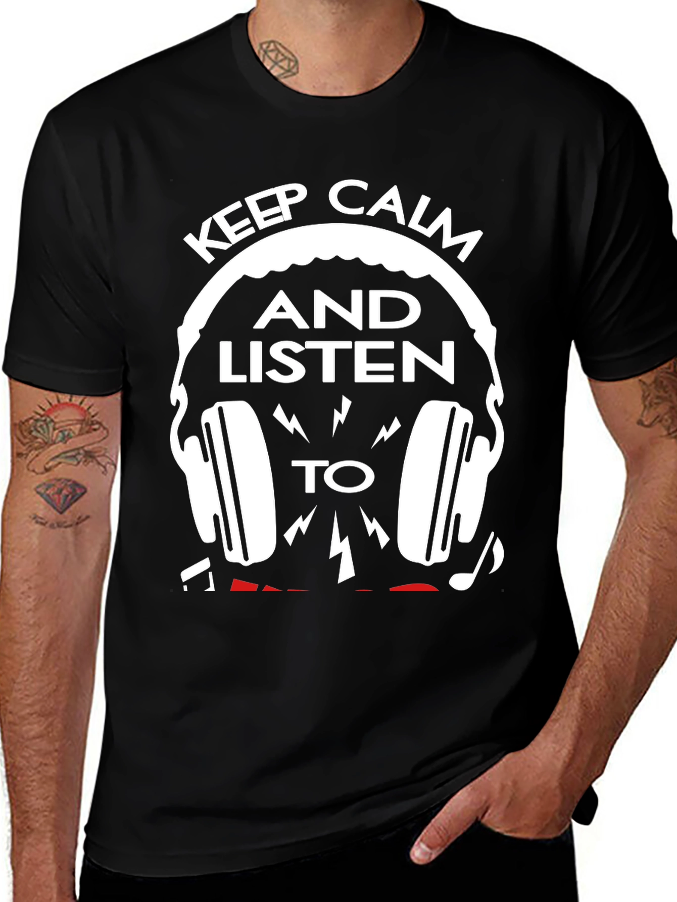 Variant 18 of Keep Calm and Listen T-Shirt