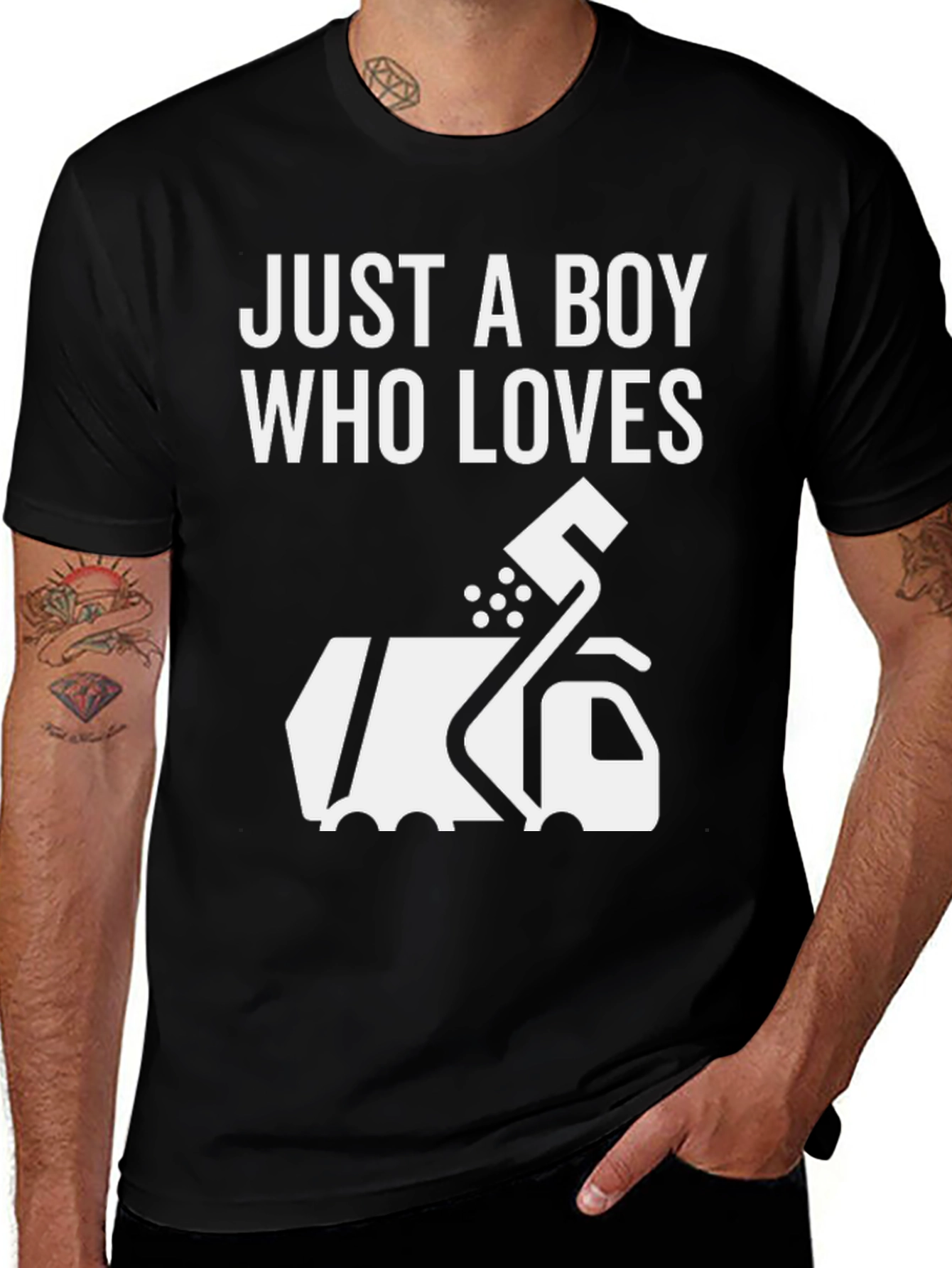 Variant 16 of Boy Who Loves Trucks T-Shirt